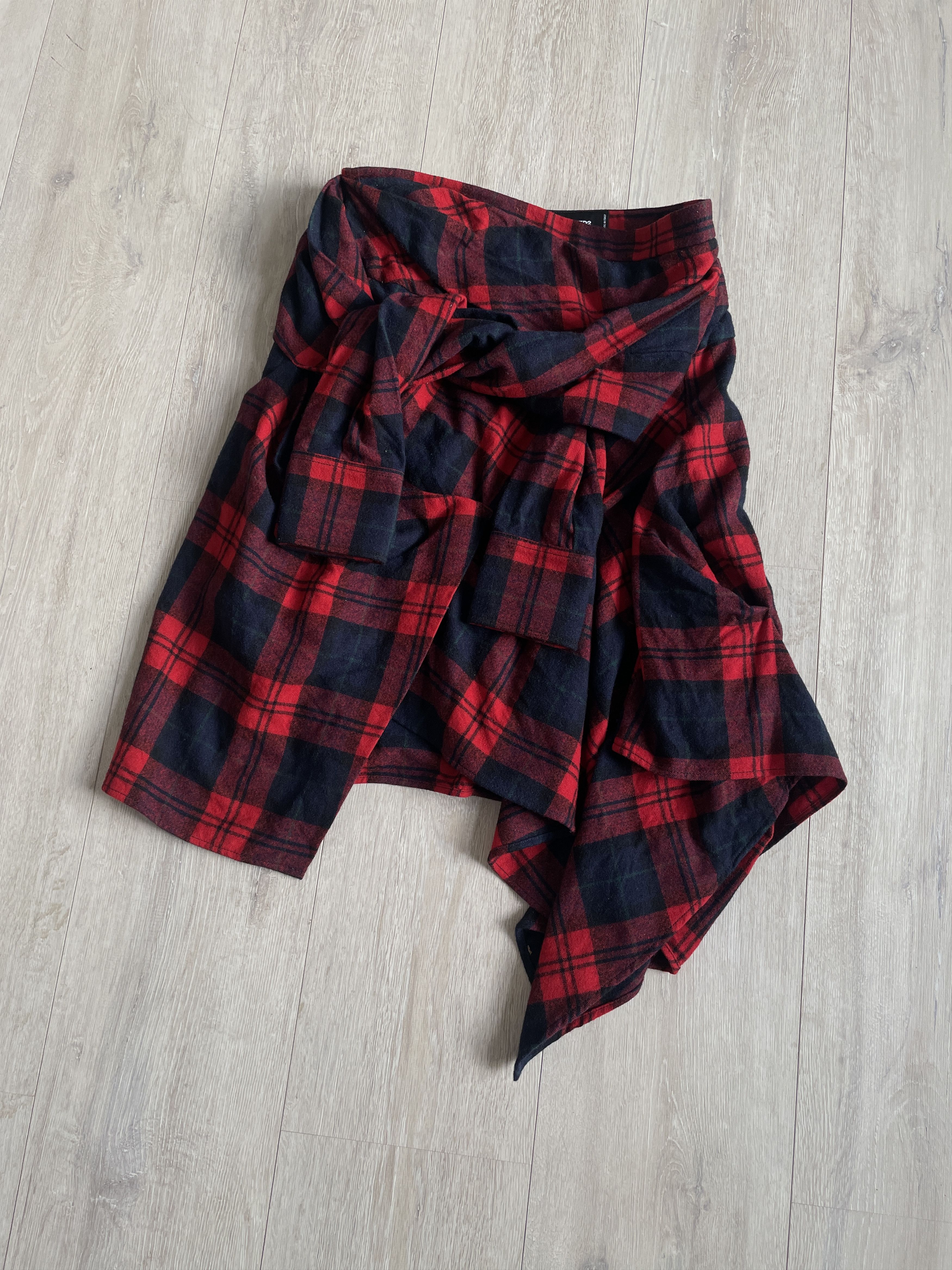 Dsquared2 Dsquared2 AW17 runway tartan shirt skirt Size 28" / US 6 / IT 42 - 5 Thumbnail