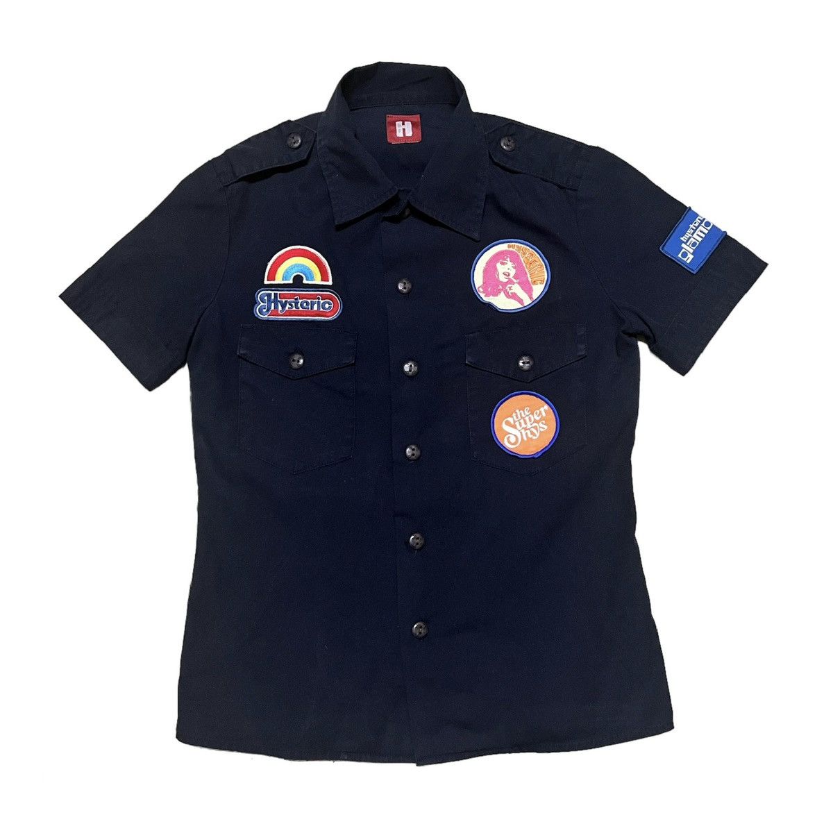 Hysteric Glamour Hysteric Glamour Full Patches Button Up Shirt Size XS / US 0-2 / IT 36-38 - 1 Thumbnail