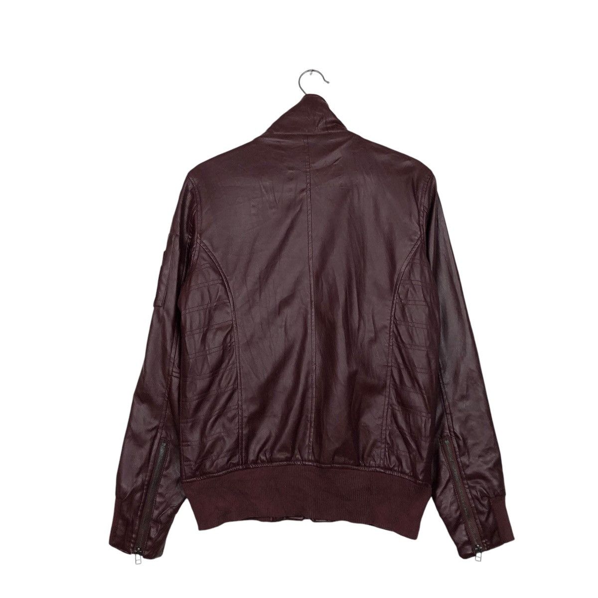 Japanese Brand 📌Vintage Biker Leather Jacket Clone Devgrun Size US M / EU 48-50 / 2 - 9 Thumbnail