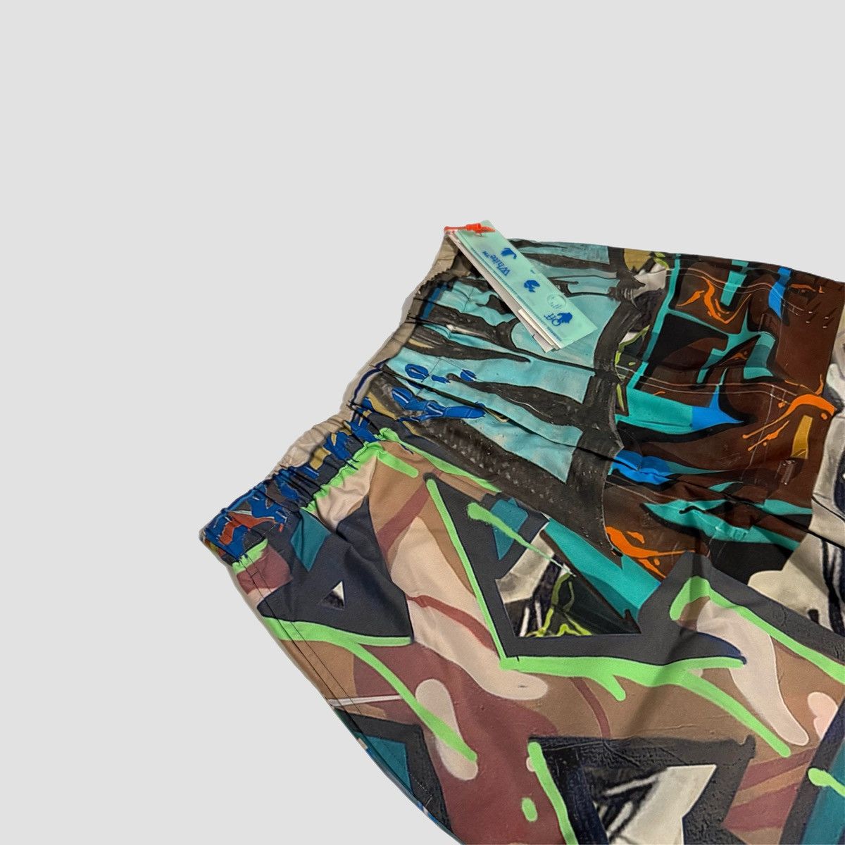 Off-White Off-White Graffiti Bermuda Shorts Size US 30 / EU 46 - 14 Thumbnail