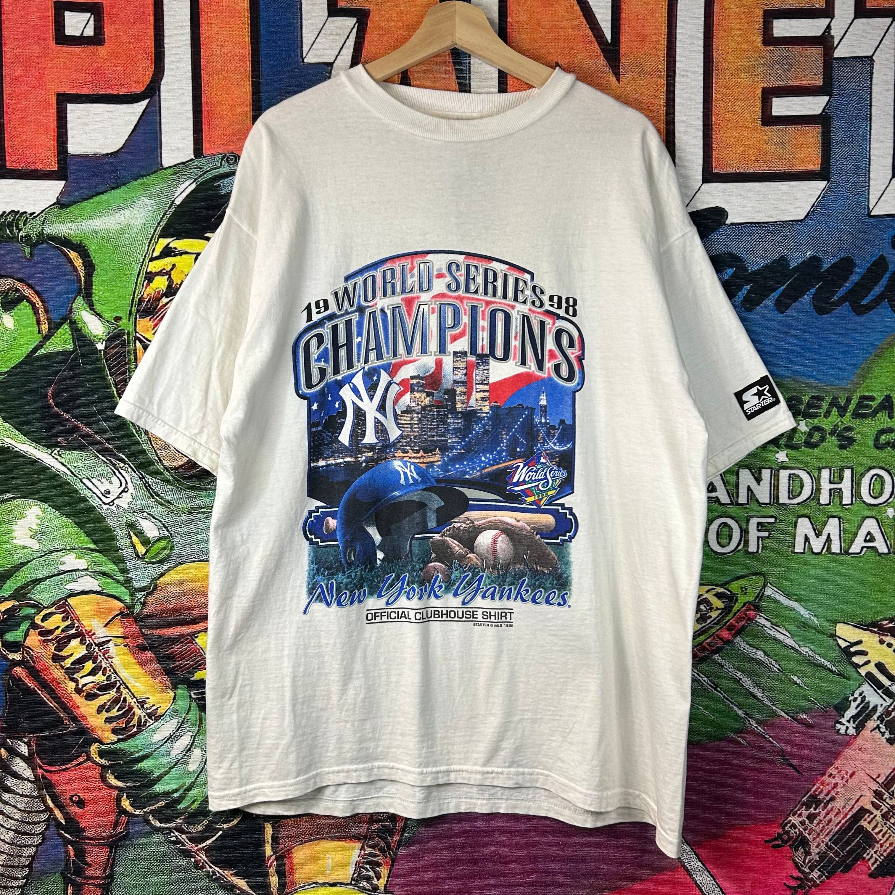 Vintage Vintage 90s 1998 NY Yankees ‘World Series Champions’ Tee Size US L / EU 52-54 / 3 - 1 Thumbnail