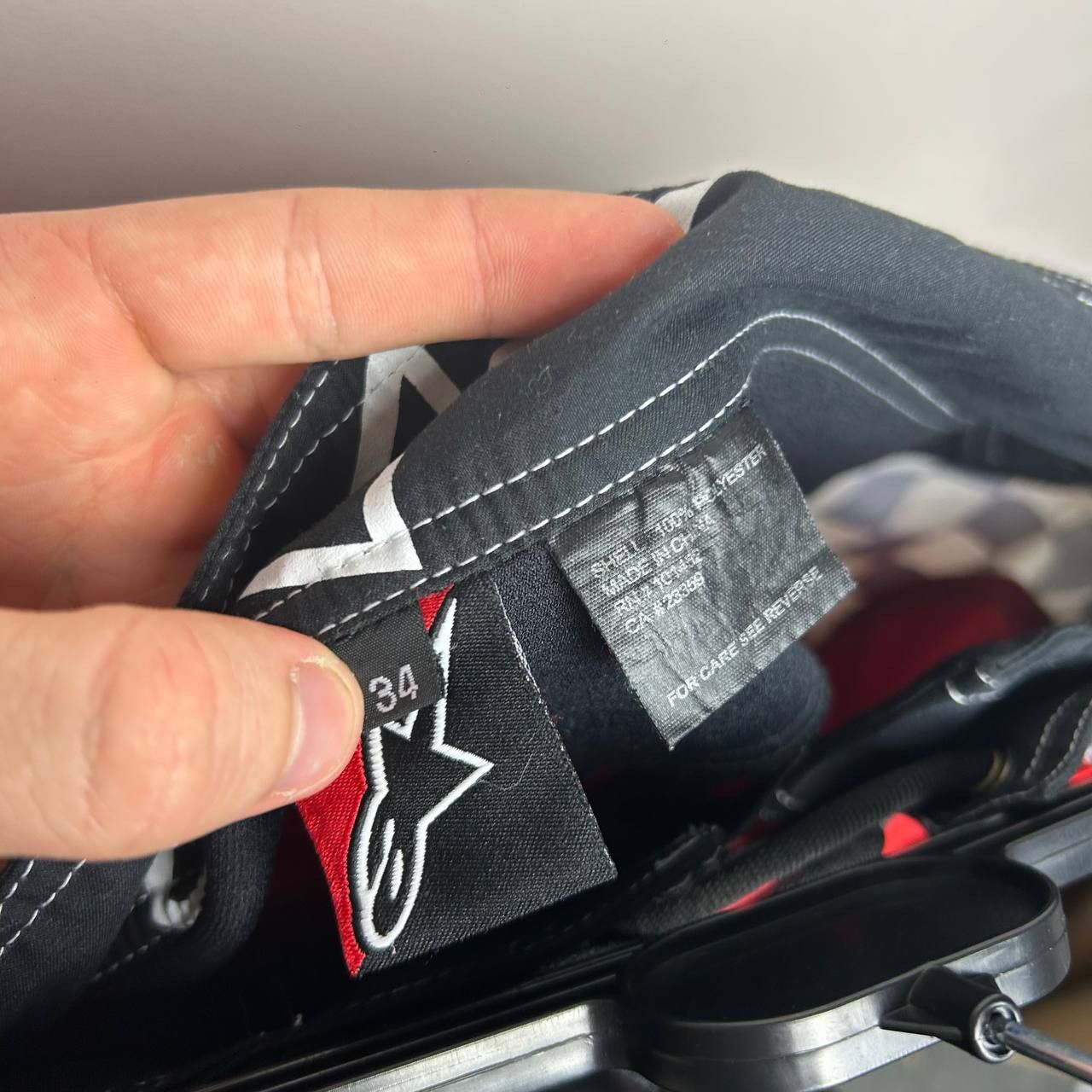 Alpinestars Mens Alpinestars Small logo racing sportswear shorts Size US 34 / EU 50 - 9 Thumbnail