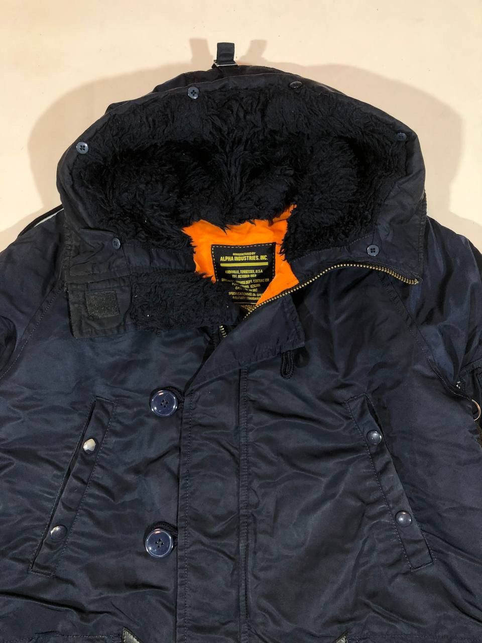 Alpha Industries × Vintage Alpha Industries Jacket Vintage Size US L / EU 52-54 / 3 - 6 Thumbnail