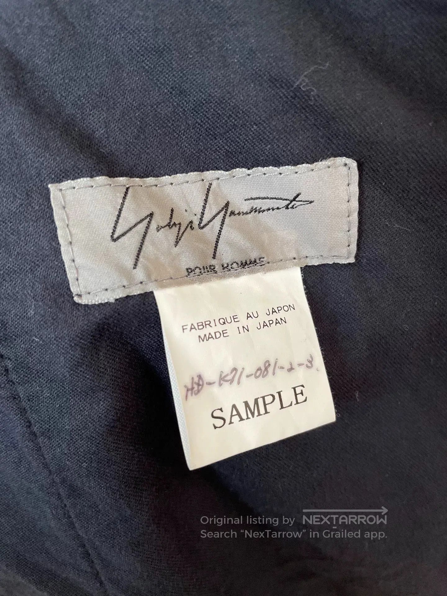 Yohji Yamamoto Yohji Yamamoto Pour Homme Black Cardigan. Size US M / EU 48-50 / 2 - 5 Thumbnail