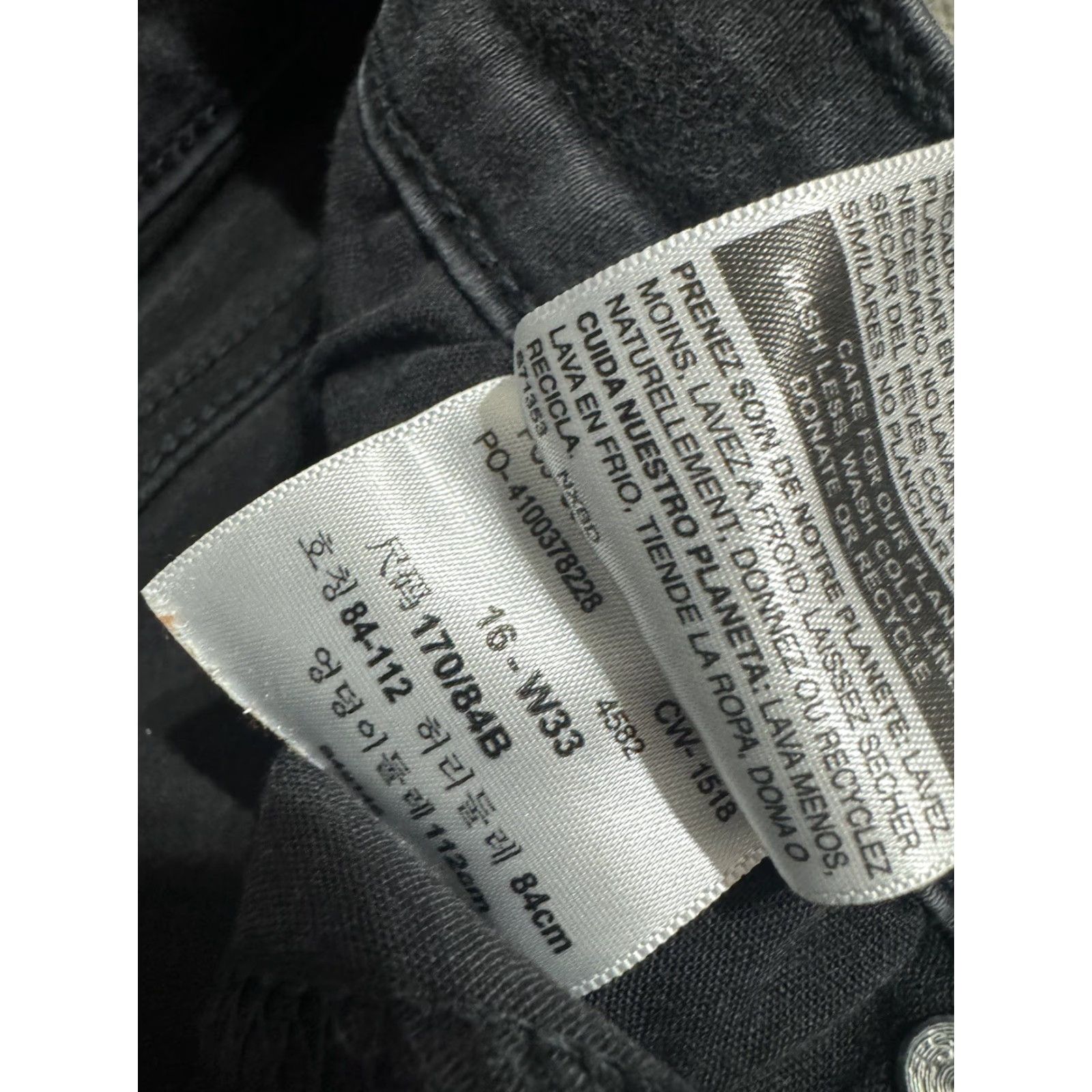 Levi's Signature Levi's Strauss Women's High Rise Ankle Skinny Jeans Black Size 16 W33 Size 38" / US 16 / IT 52 - 5 Thumbnail