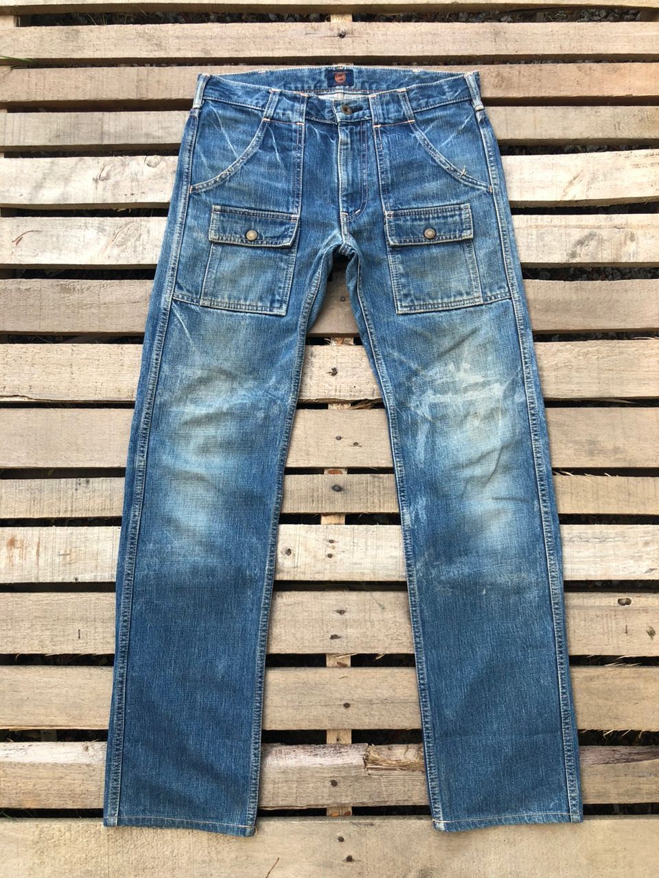 OMNIGOD OMNIGOD by Domingo Denim Bush Jeans Size US 30 / EU 46 - 1 Thumbnail