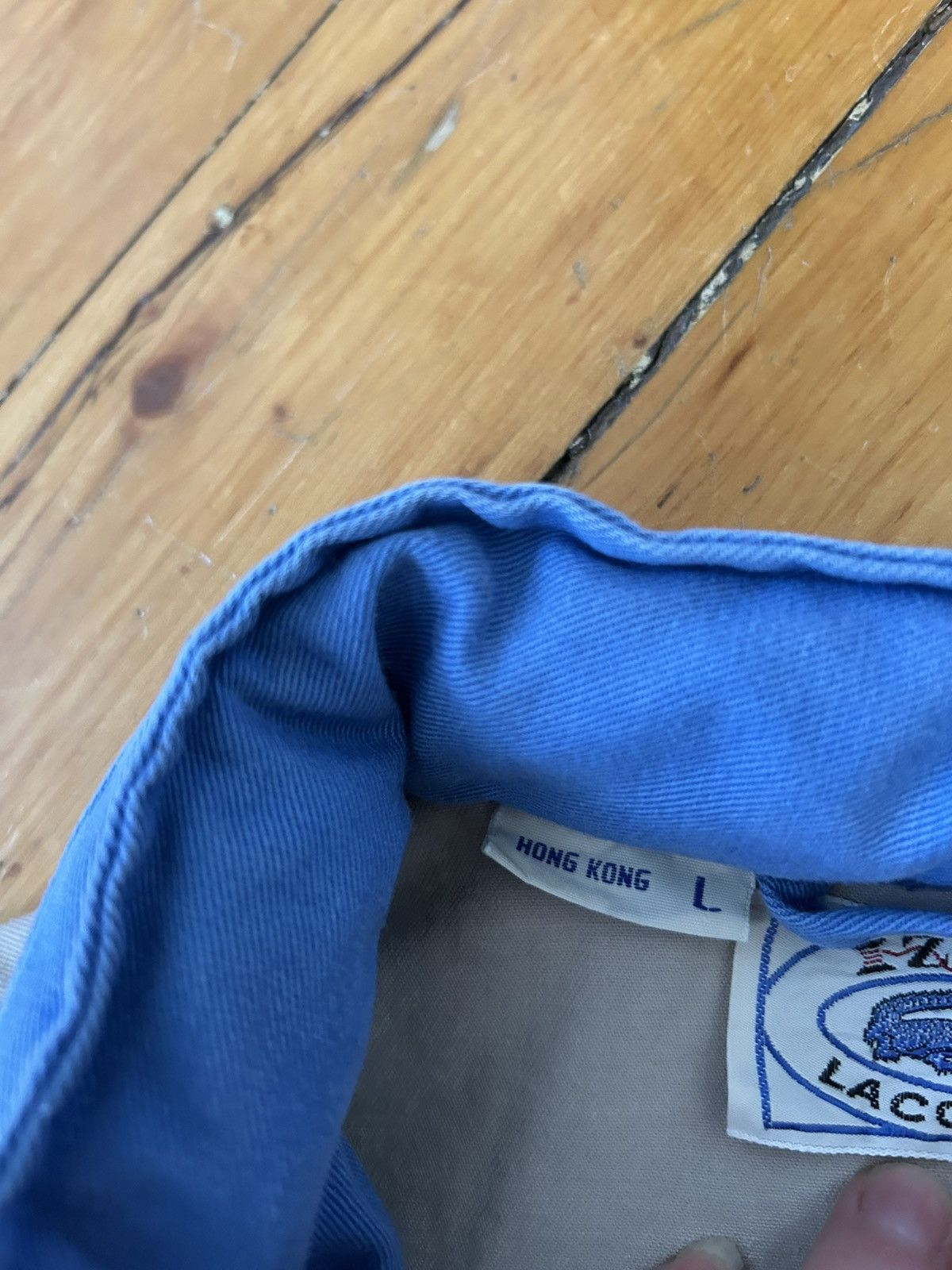 Lacoste Lacoste vintage men’s track jacket blue packable hood large Size US L / EU 52-54 / 3 - 5 Thumbnail