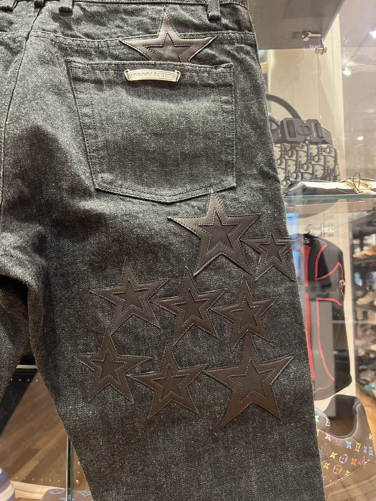 Chrome Hearts Chrome Hearts Star Patch Denim Jeans Size US 34 / EU 50 - 6 Thumbnail