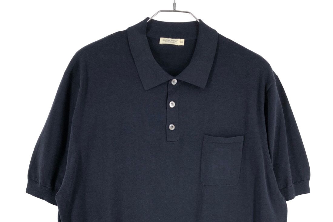 Suitsupply Pure Cotton Polo Neck Short Sleeve Sweater Size S Size US S / EU 44-46 / 1 - 3 Thumbnail