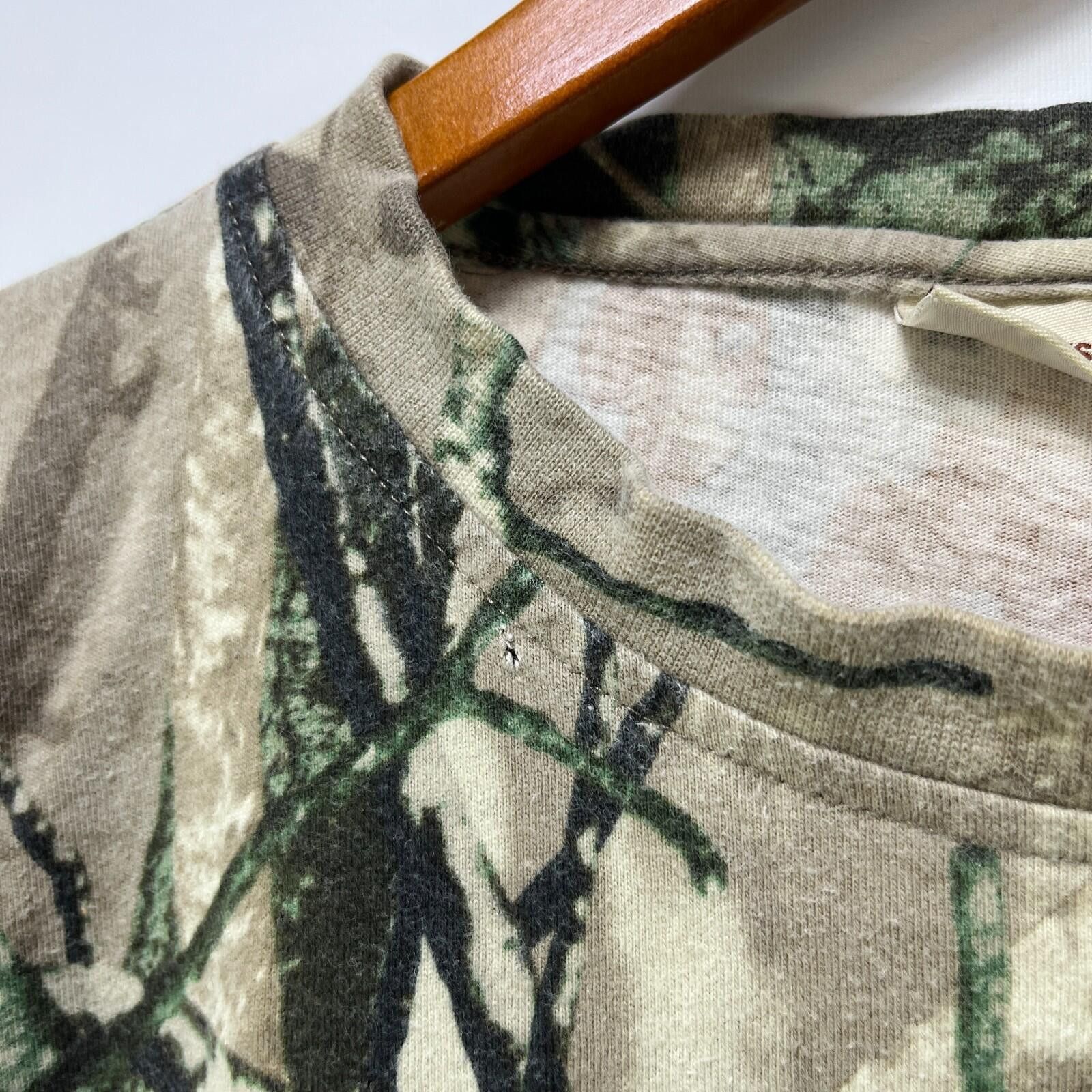 Vintage Vintage Real Tree Oak Camo Pocket Long Sleeve Shirt XL Size US XL / EU 56 / 4 - 5 Thumbnail