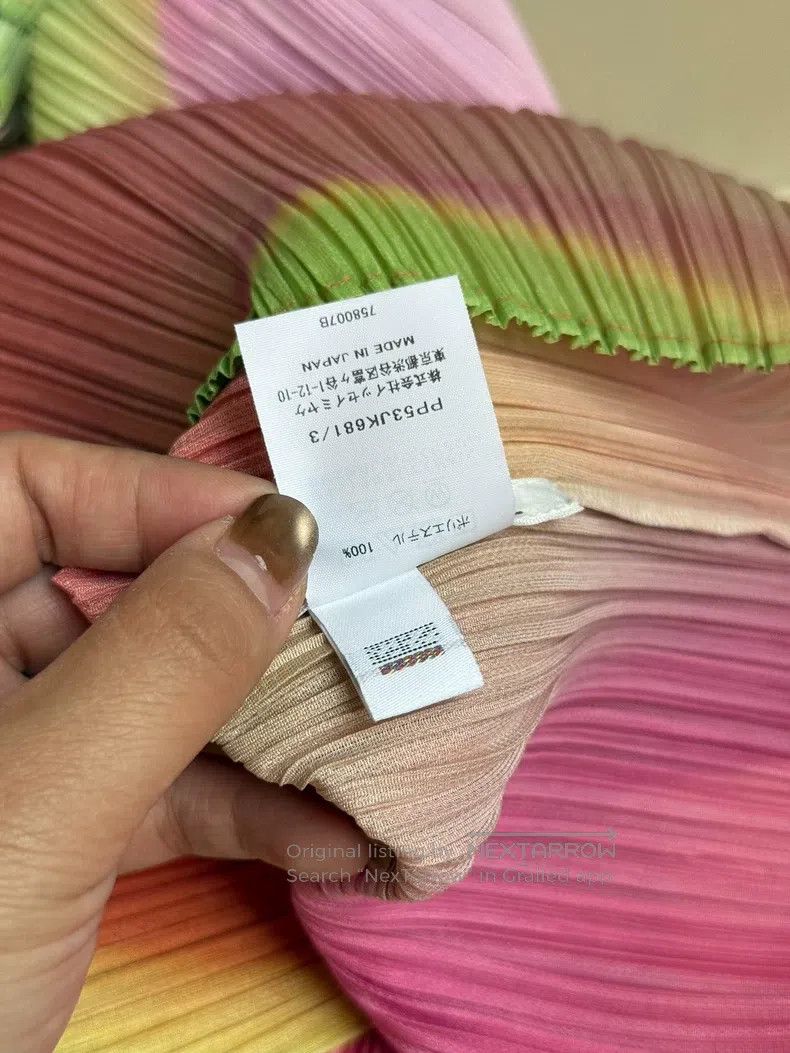 Issey Miyake Issey Miyake Pink Cardigan Size L / US 10 / IT 46 - 7 Thumbnail
