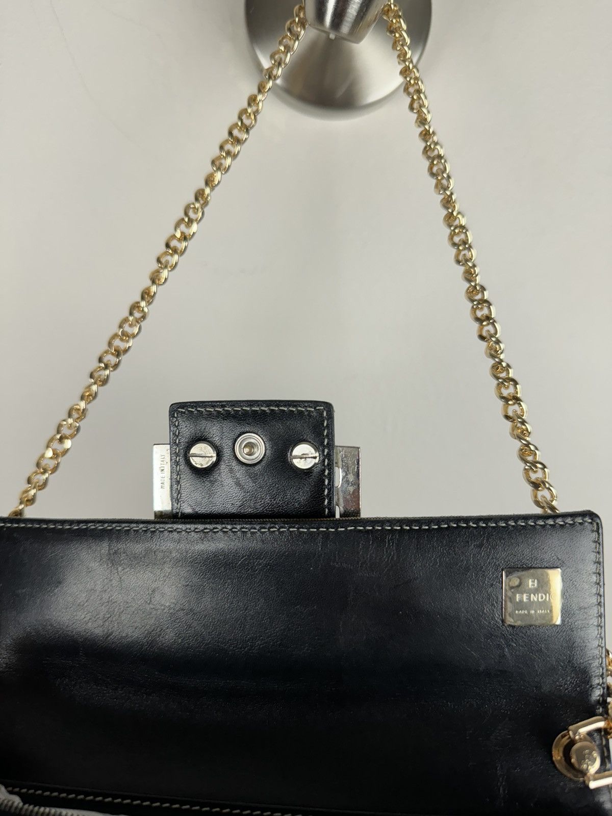 Fendi Shoulder leather bag Fendi FF monogram original rare item Size ONE SIZE - 6 Thumbnail