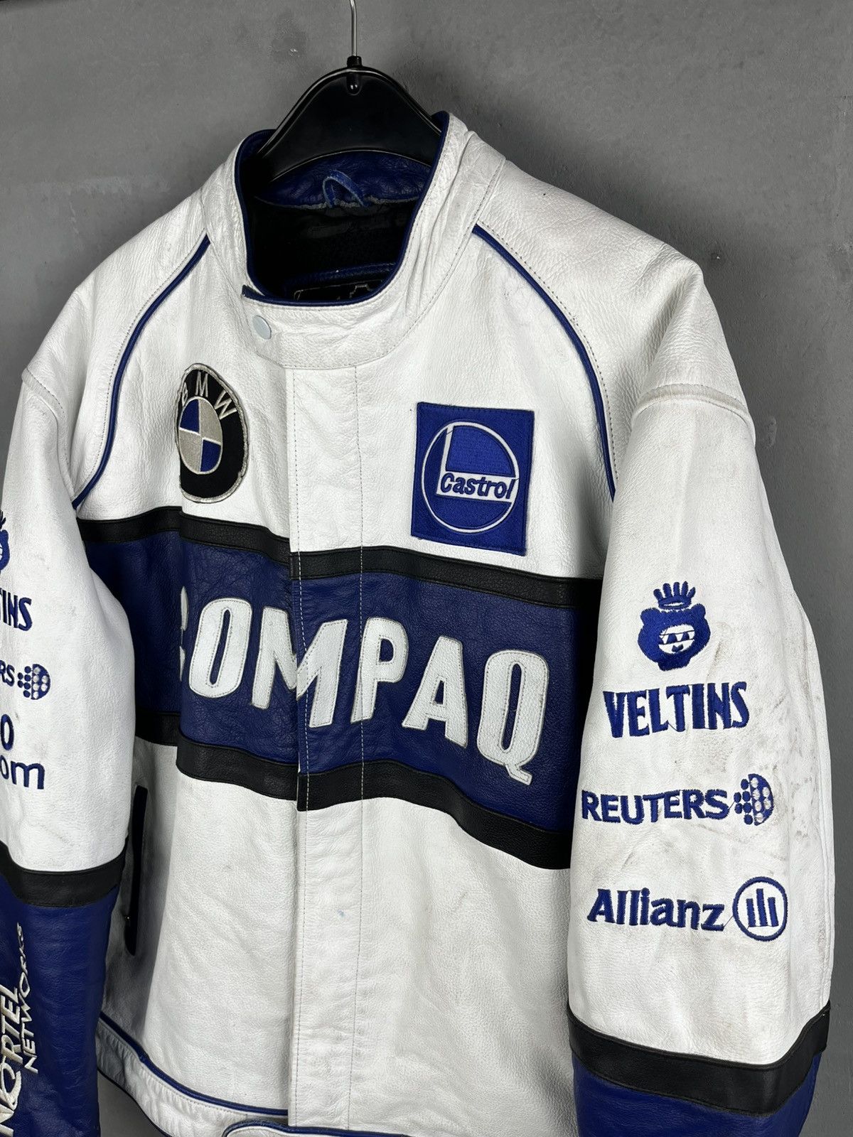 BMW Bmw racing leather jacket vintage size XL Size US XL / EU 56 / 4 - 2 Thumbnail