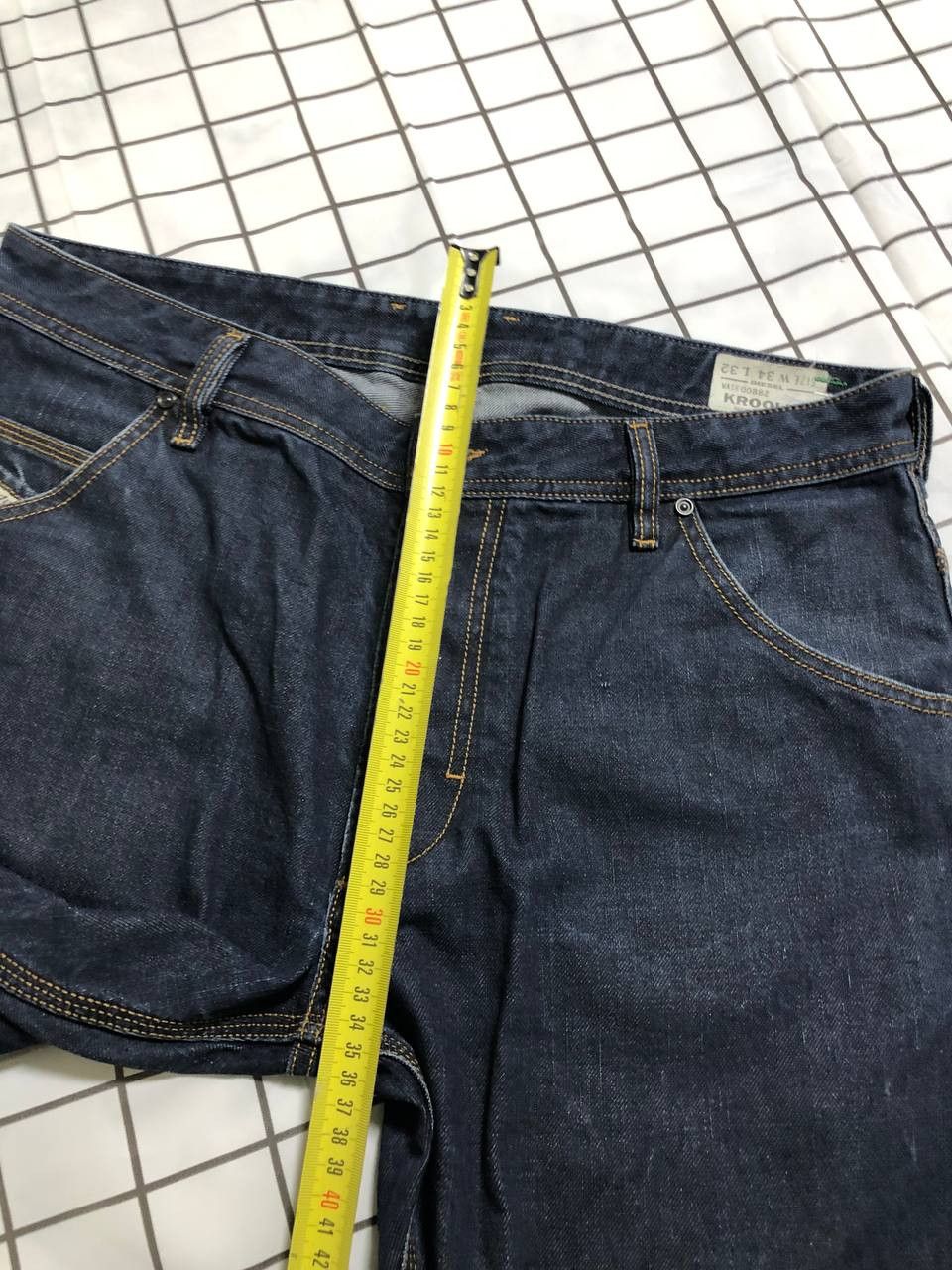 Diesel DIESEL jeans straight leg denim made in Italy men Size US 34 / EU 50 - 9 Thumbnail
