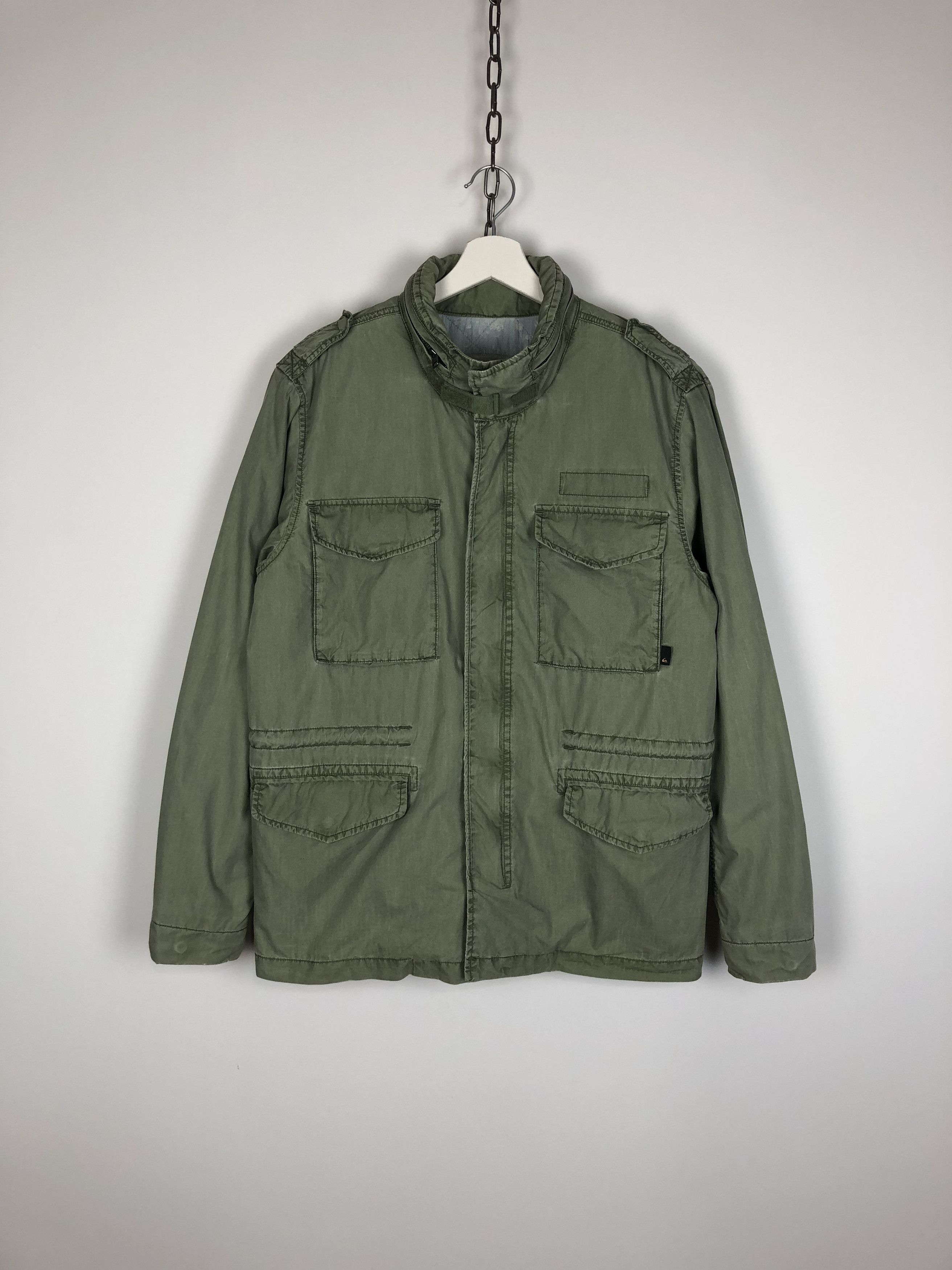 Quicksilver Quiksilver Frazer Hillz Jacket Multipocket Green size M Size US M / EU 48-50 / 2 - 1 Thumbnail