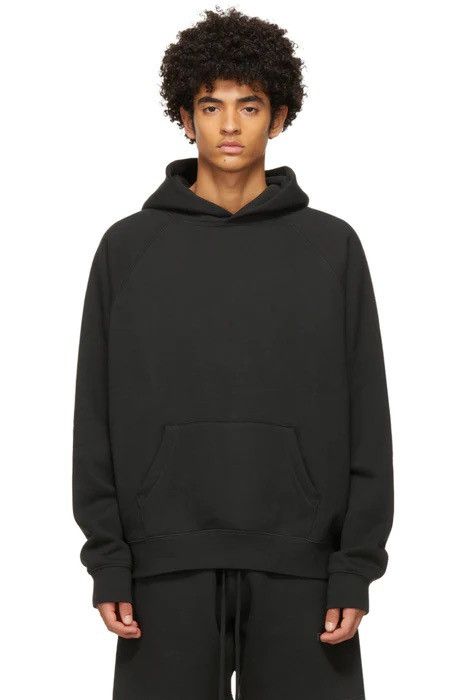 Fear of God SS21 Fear of God Essentials Pull-Over Hoodie Black Size M Size US M / EU 48-50 / 2 - 19 Thumbnail