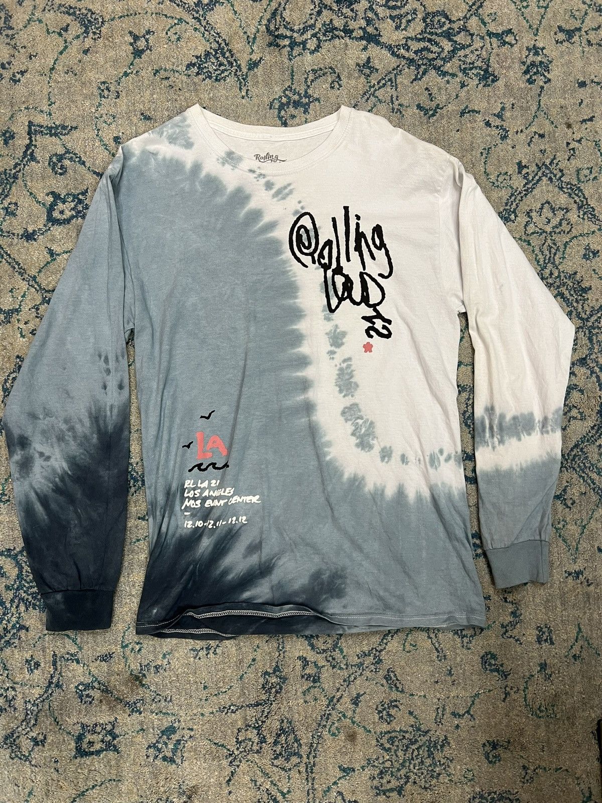 Rolling Loud Rolling Loud 2021 Tie Dye Kid Long Sleeve T Shirt Medium Size US M / EU 48-50 / 2 - 1 Thumbnail