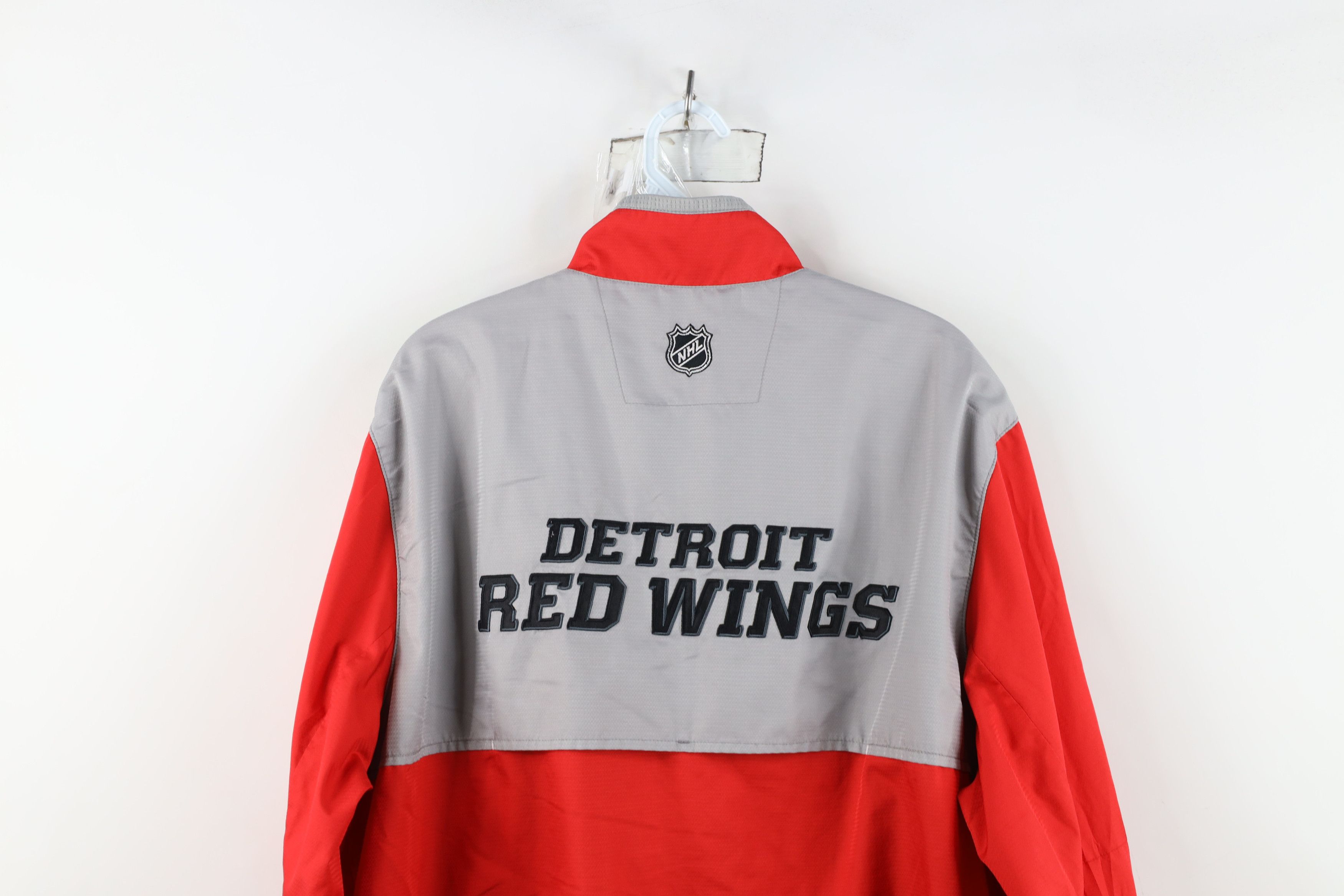 Reebok Reebok Center Ice Detroit Red Wings Hockey Pullover Jacket Size US L / EU 52-54 / 3 - 14 Thumbnail