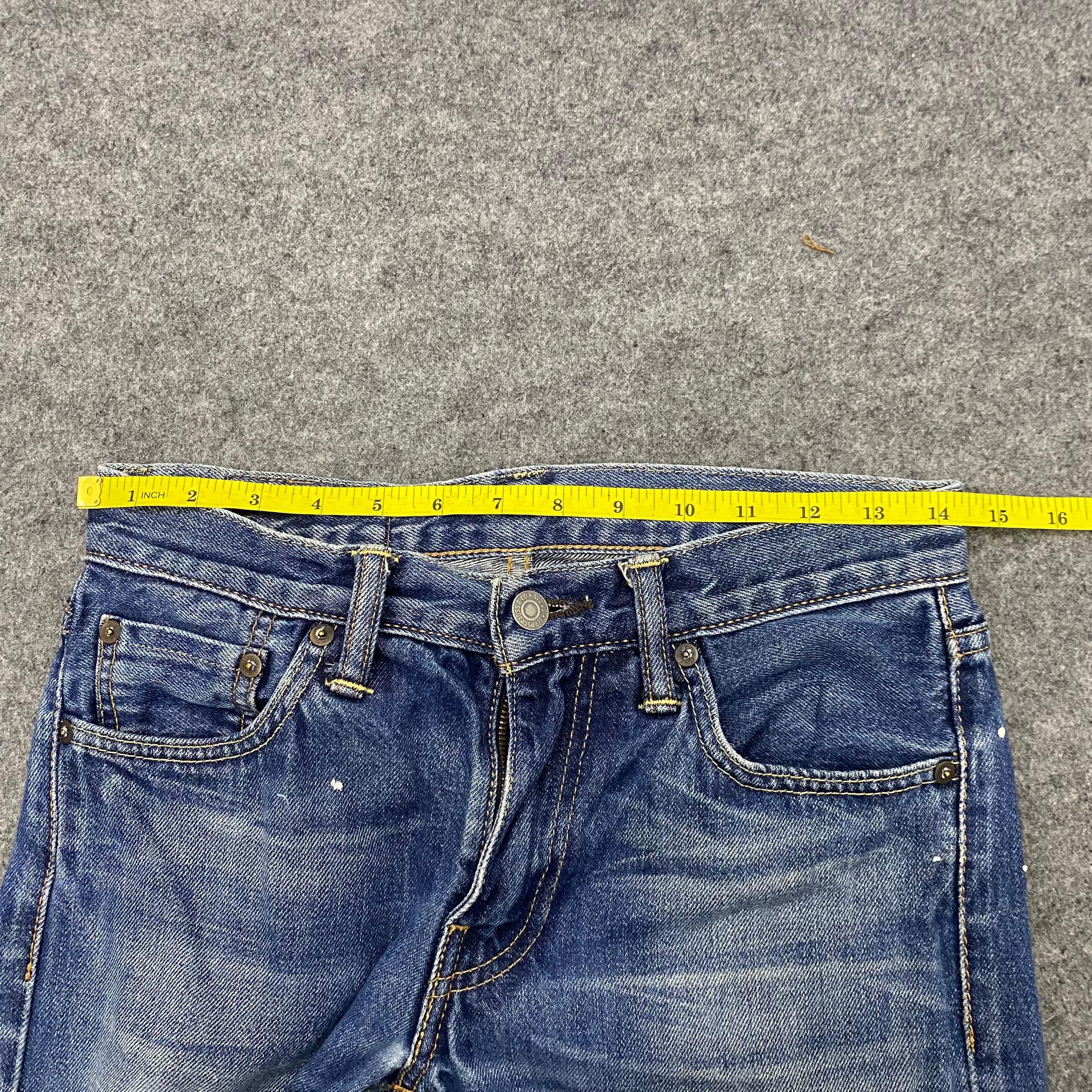 Levi's Vintage levis 511 Distressed Denim Kurt Cobain Style Size US 29 - 4 Thumbnail