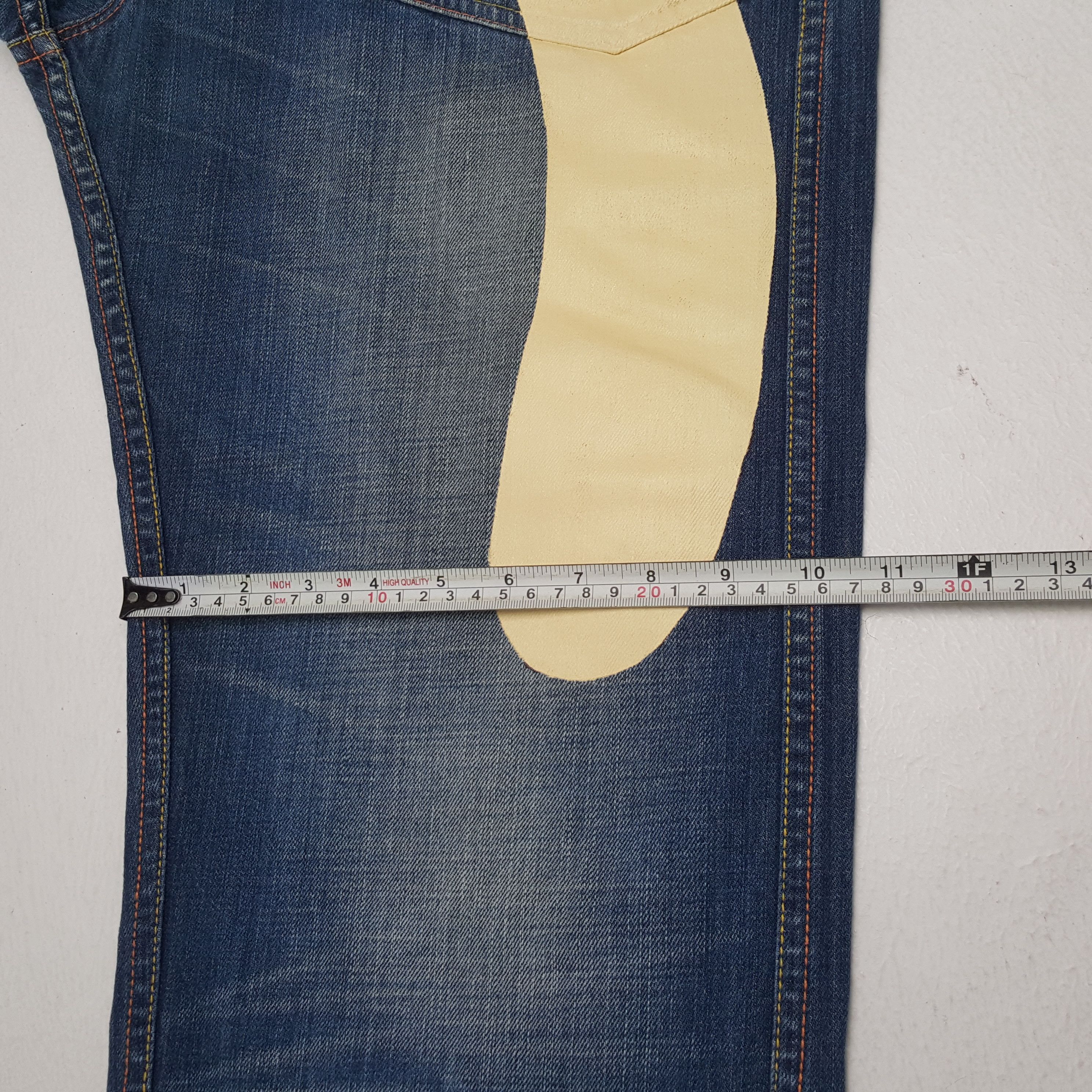 Evisu EVISU Japanese Brand Streetwear Custom Daicock Style Jeans Size US 31 - 10 Thumbnail