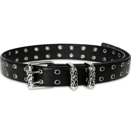 Other 885Black Studded Belt with Decorative Buckle Size ONE SIZE - 6 Thumbnail