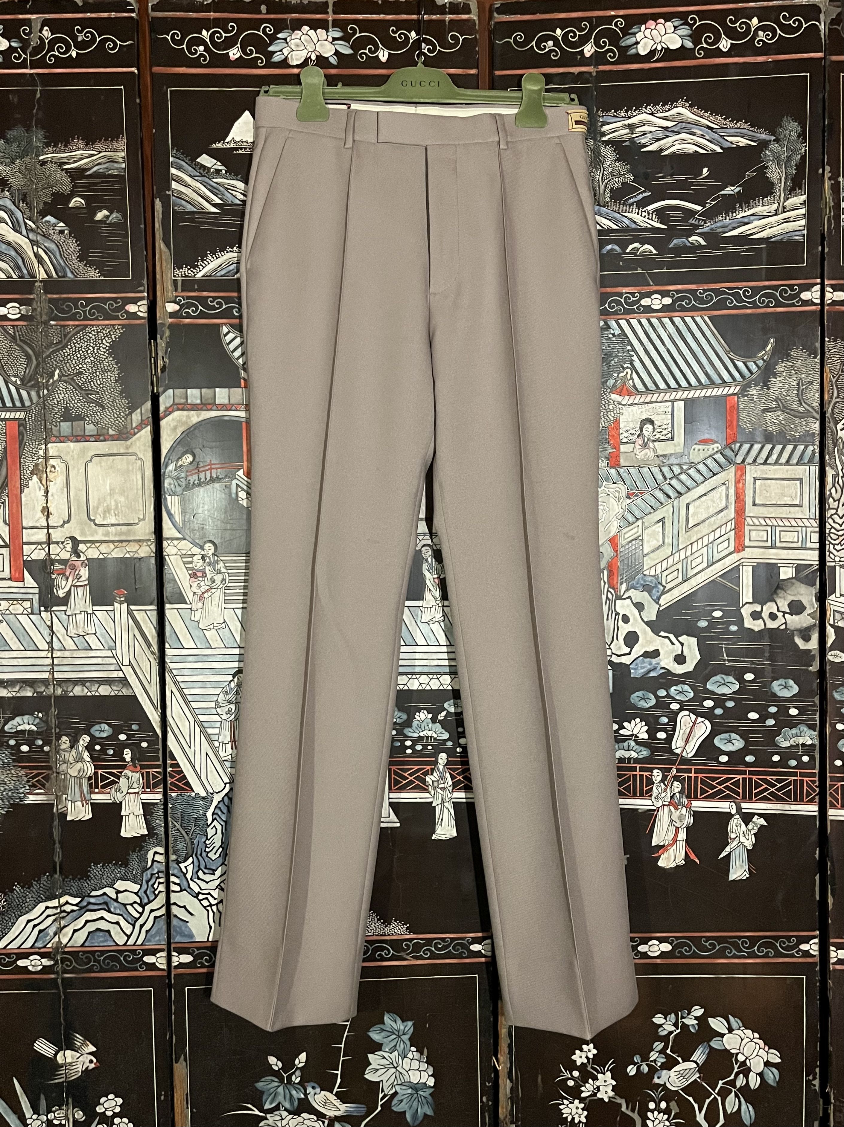 Gucci GUCCI 2024 Fluid Drill Pant with Label Size 36R - 1 Thumbnail