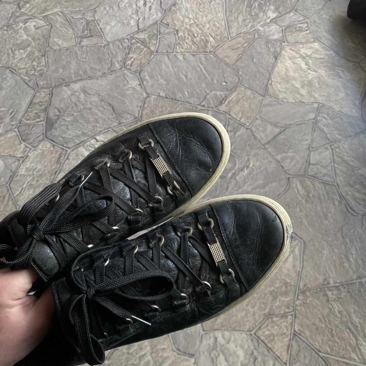 Balenciaga Balenciaga Arena Low Top Black Size US 10 / EU 43 - 4 Thumbnail