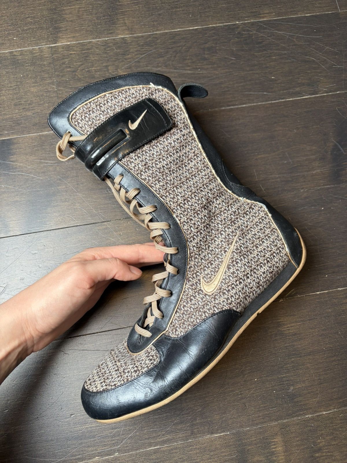 Nike Vintage Nike Hypnotize Leather Boxing Boots Size US 8.5 / IT 38.5 - 2 Thumbnail