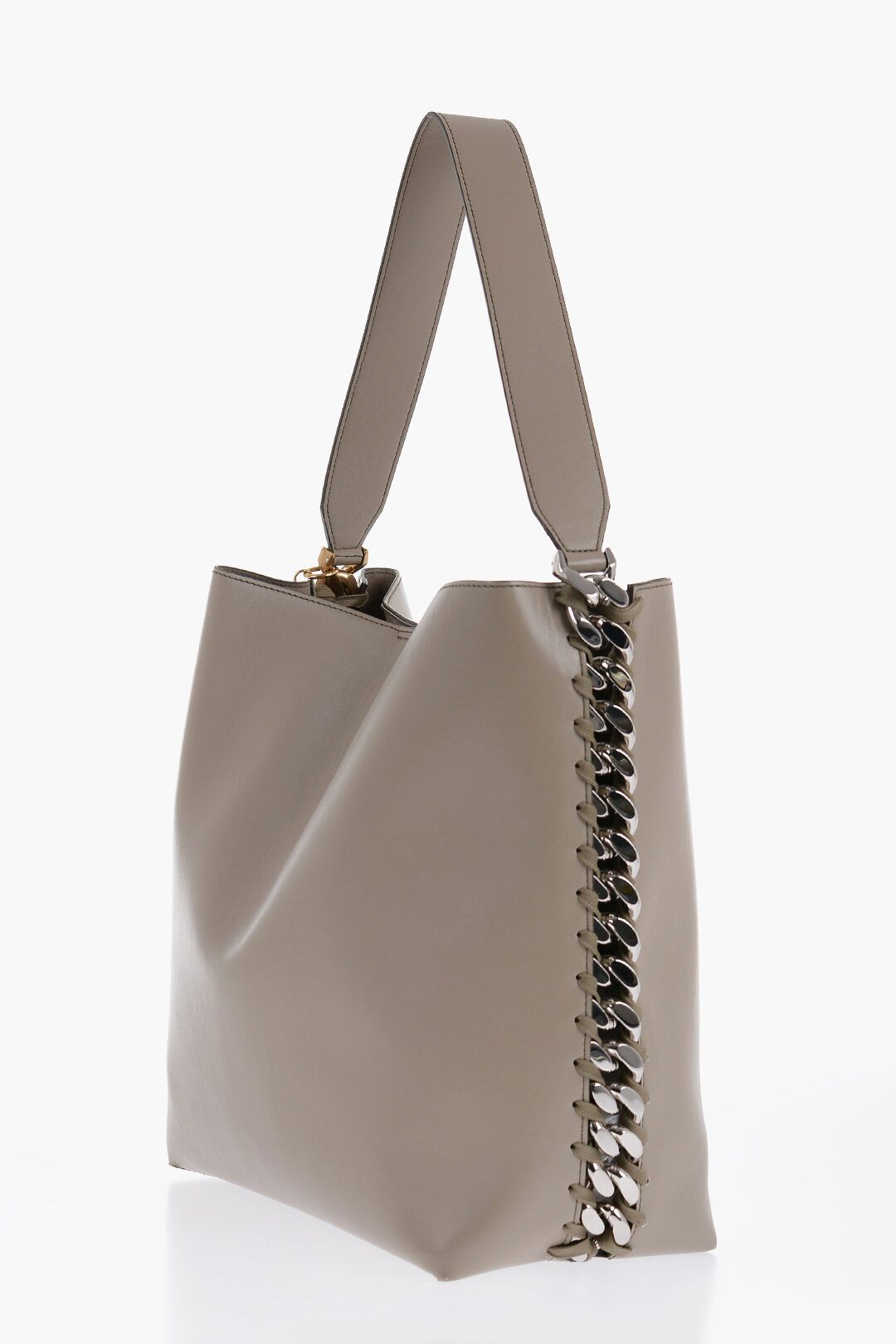 Stella McCartney og1mm0824 Size: OS / Leather Shoulder Bag With Chain Size ONE SIZE - 4 Thumbnail