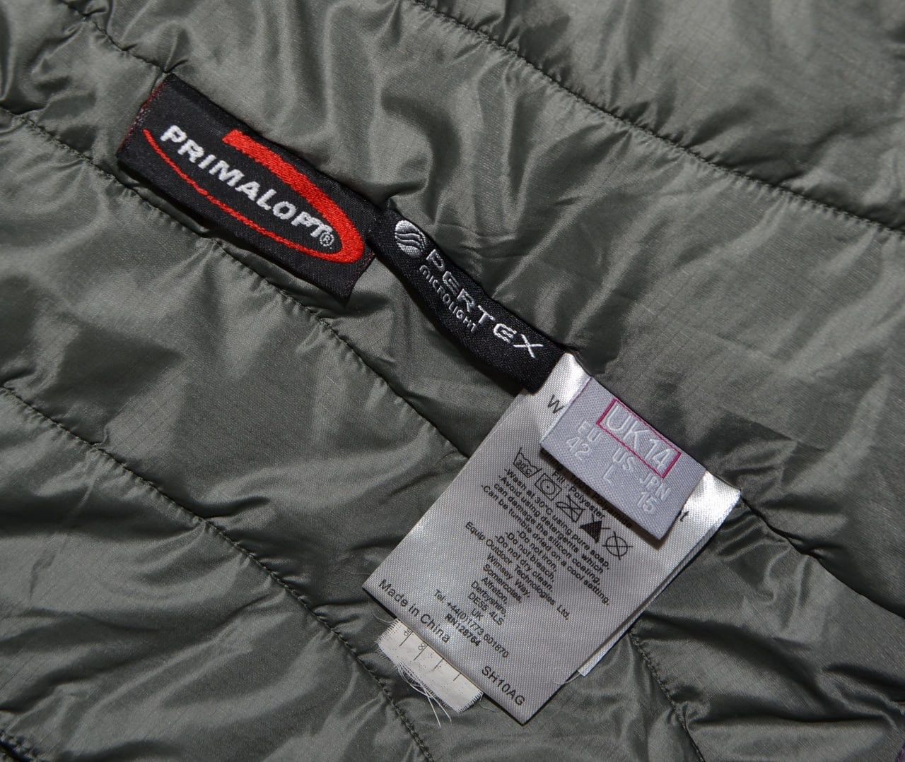 Rab RAB PHOTON PERTEX JACKET SIZE 14 PRIMALOFT WINDPROOF Size XL / US 12-14 / IT 48-50 - 16 Thumbnail