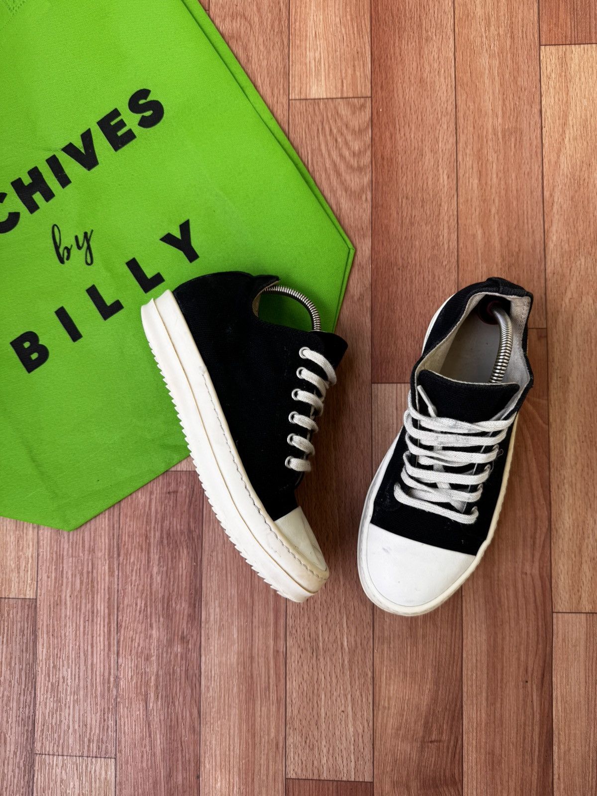 Rick Owens × Rick Owens Drkshdw DRKSHDW SS22 JUMBO LACE RAMONES 39 