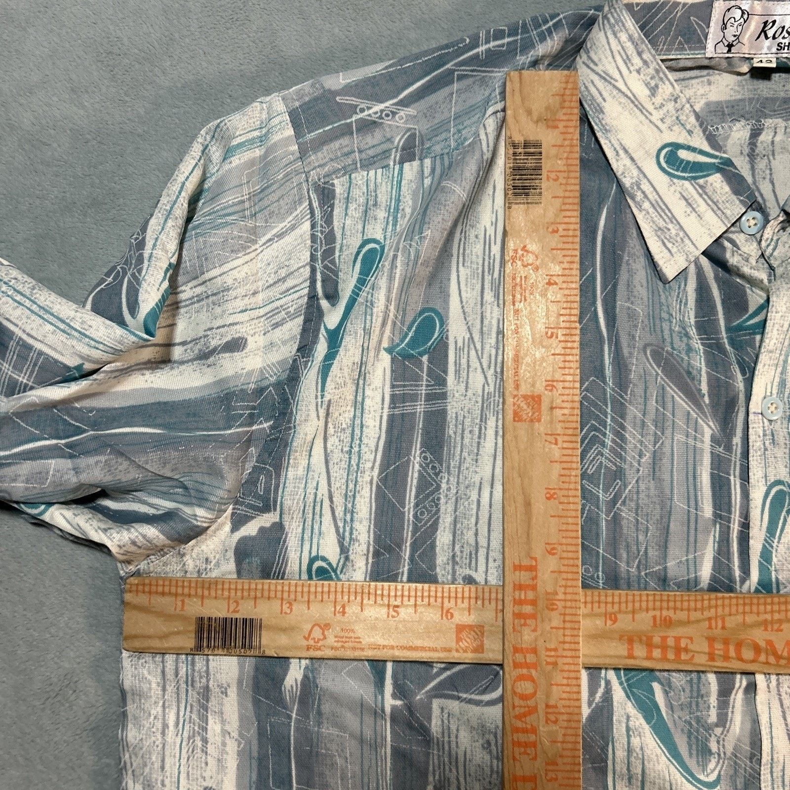 Reyn Spooner 60s Tropicana Hawaiian Roshan Button Up Large Paisley Floral Size US L / EU 52-54 / 3 - 6 Thumbnail