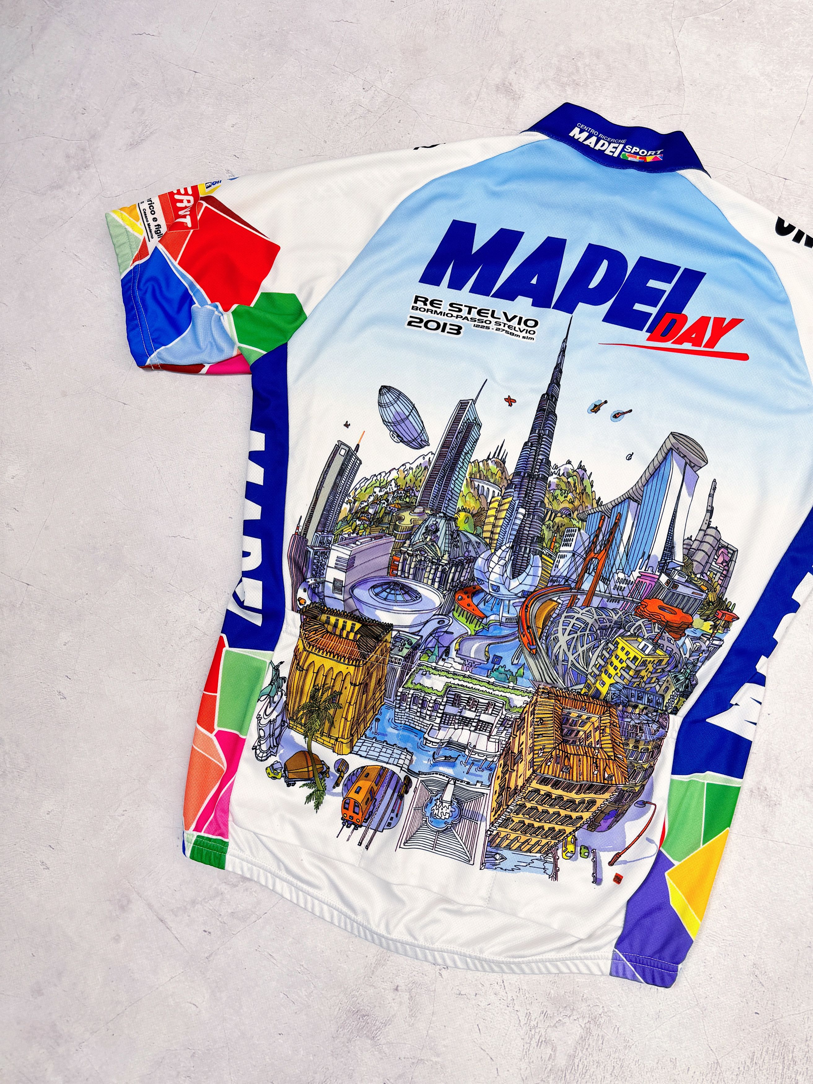 Sports Specialties × Vintage Santini Mapei Day Cycling Jersey Colnago 2013 Size US M / EU 48-50 / 2 - 11 Thumbnail