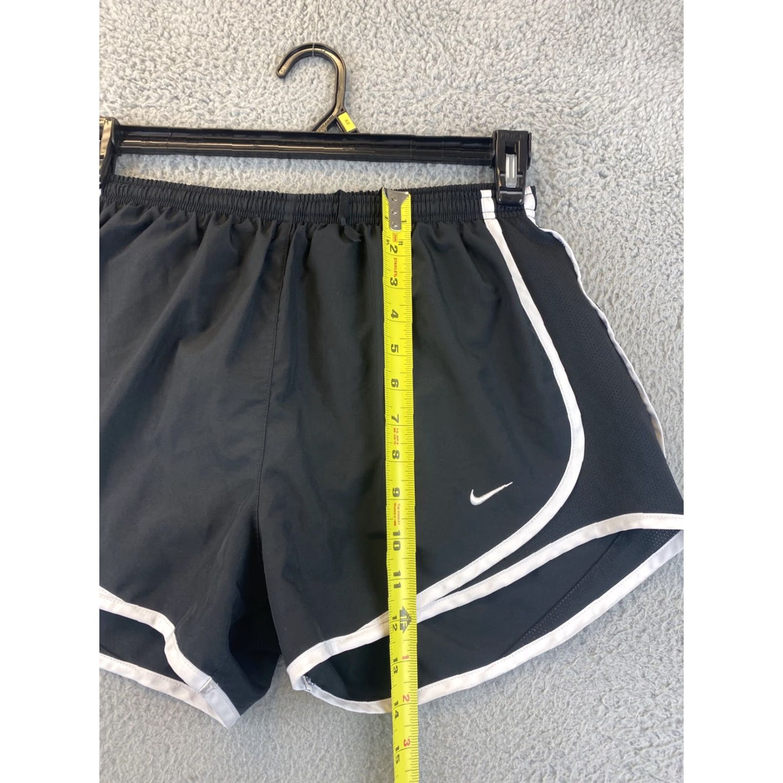 Nike Nike Dri Fit Womens Black Running Athletic Shorts Size Medium /85-11 Size 32" / US 10 / IT 46 - 5 Thumbnail