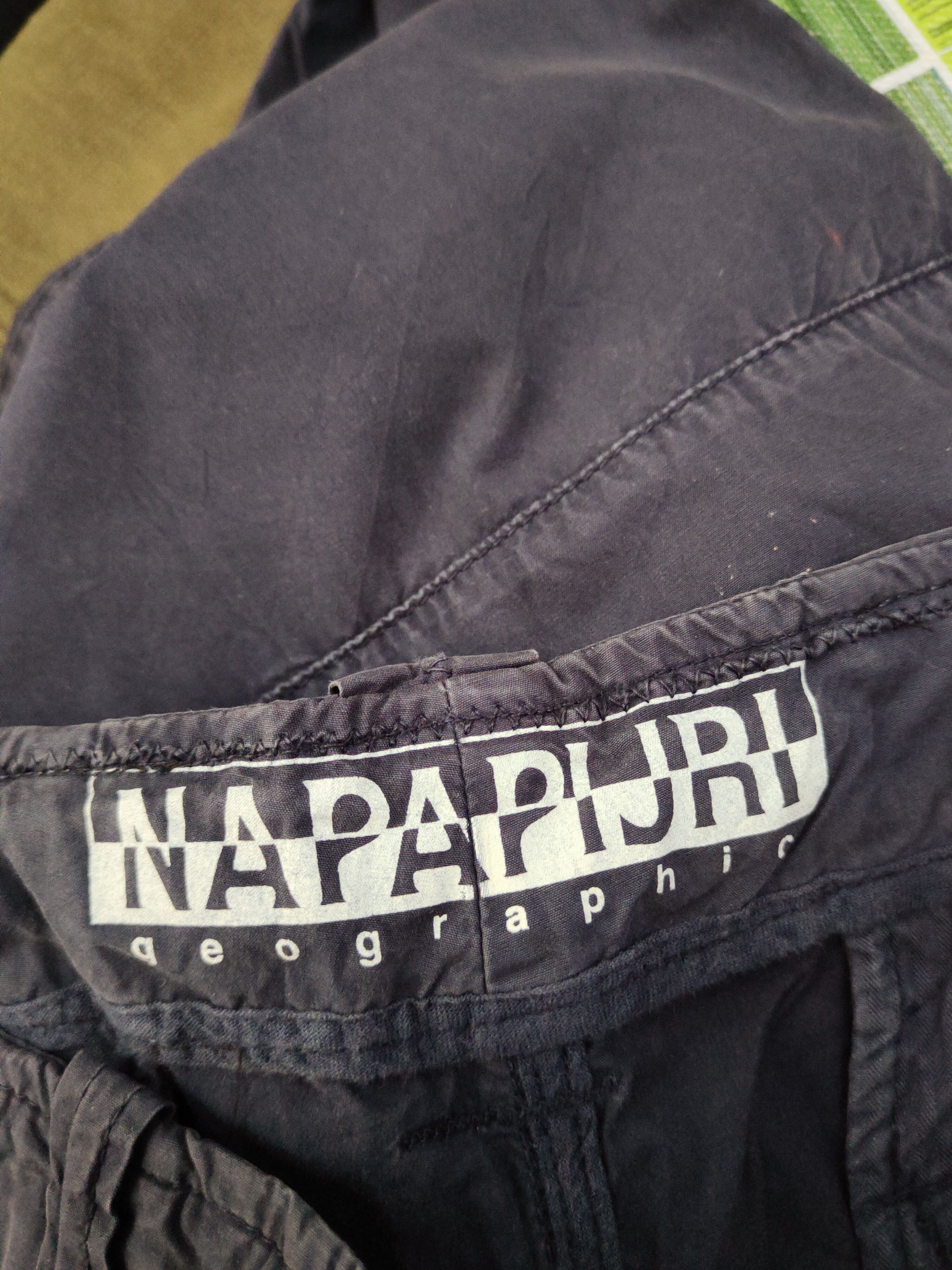 Napapijri DL Napapijri Navy Multipocket Tactical Cargo Pants #W210 Size US 34 / EU 50 - 17 Thumbnail