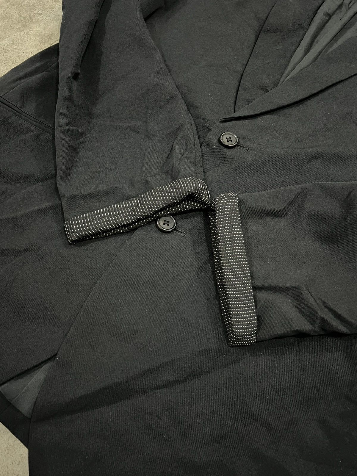 Yohji Yamamoto Yohji Yamamoto Pour Homme A/W 1993 Tailored Jacket Size 36R - 4 Thumbnail