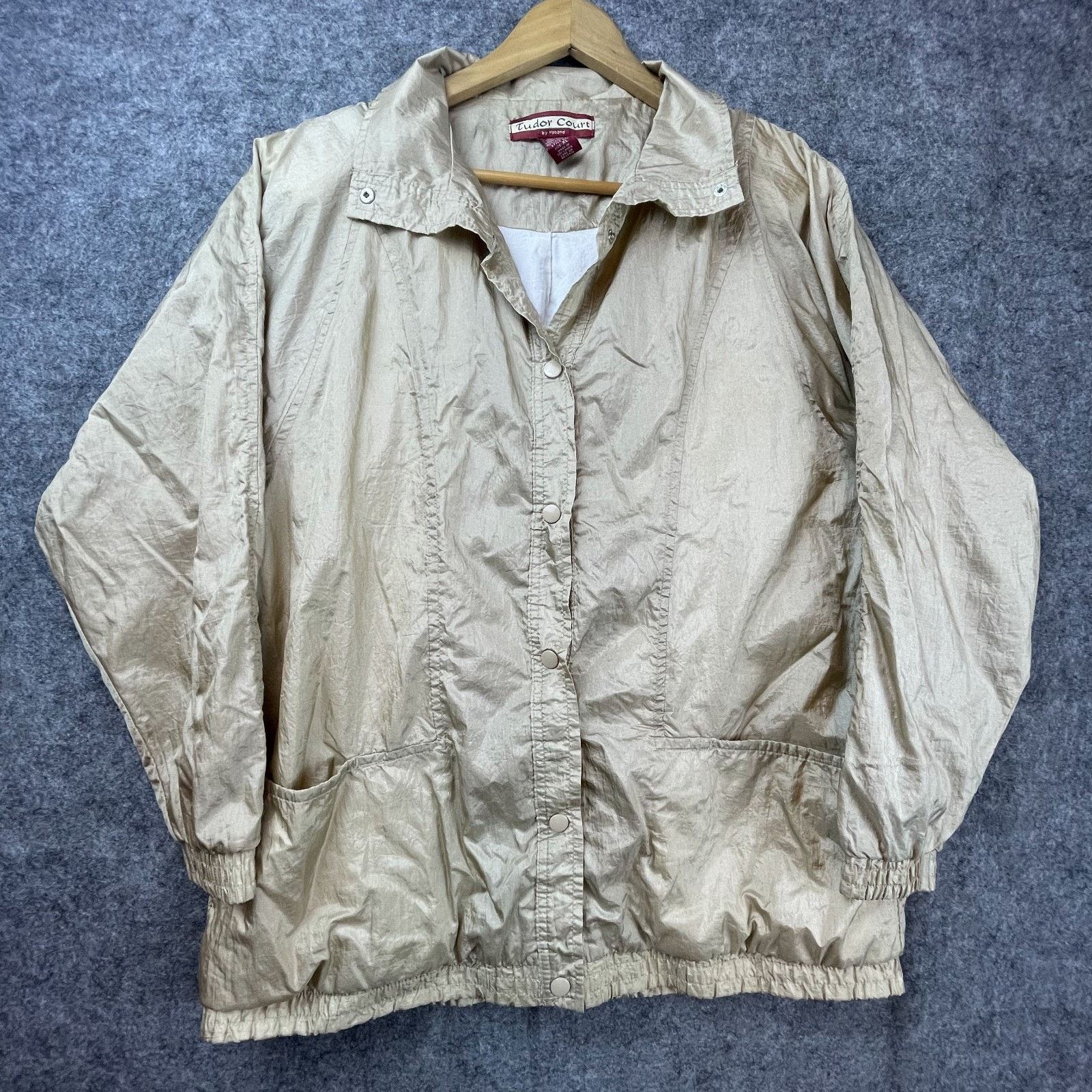 Haband Vintage Tudor Court Haband Windbreaker Jacket Women XL 90s Size XL / US 12-14 / IT 48-50 - 1 Thumbnail