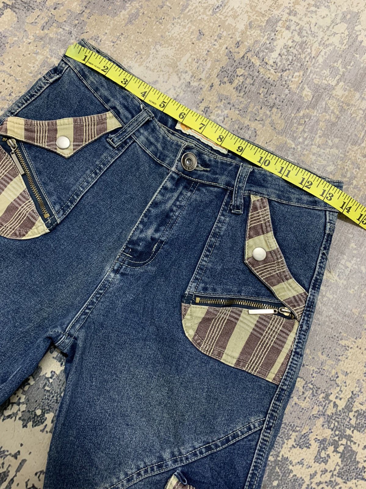 If Six Was Nine Spiral Cut Ifsixwasnine Style Jeans 27x29.5 Size 27" / US 4 / IT 40 - 12 Thumbnail