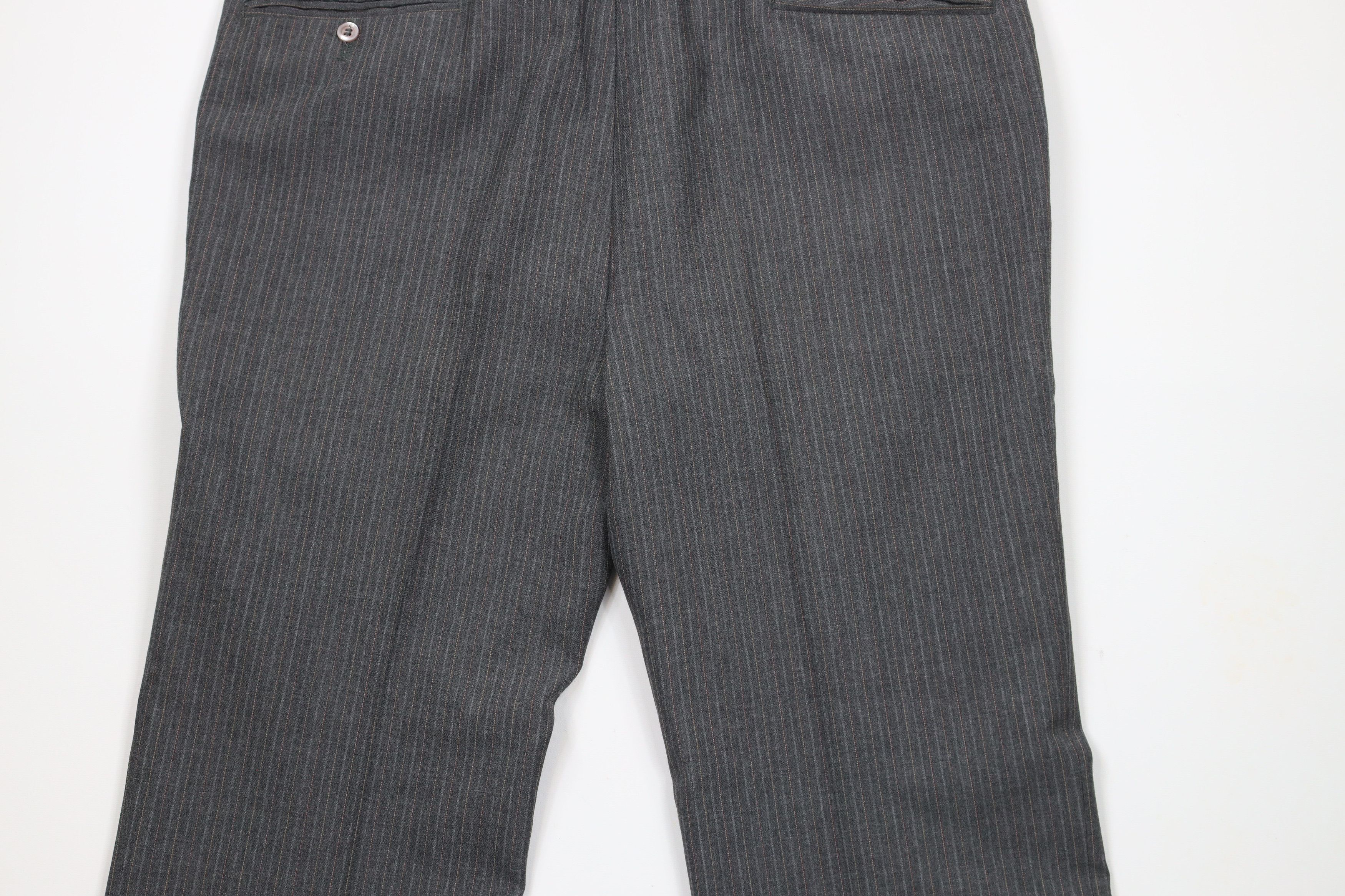 Vintage Vintage 70s Streetwear Wool Blend Striped Bell Bottoms Pants Size US 38 / EU 54 - 12 Thumbnail