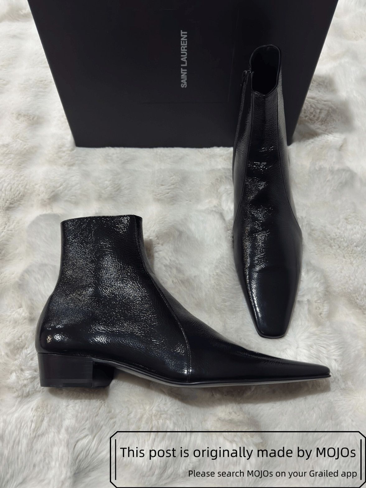 Saint Laurent Paris Sz 44 Saint Laurent Paris Rainer 30 Boots mojos5831 Size US 11 / EU 44 - 1 Thumbnail