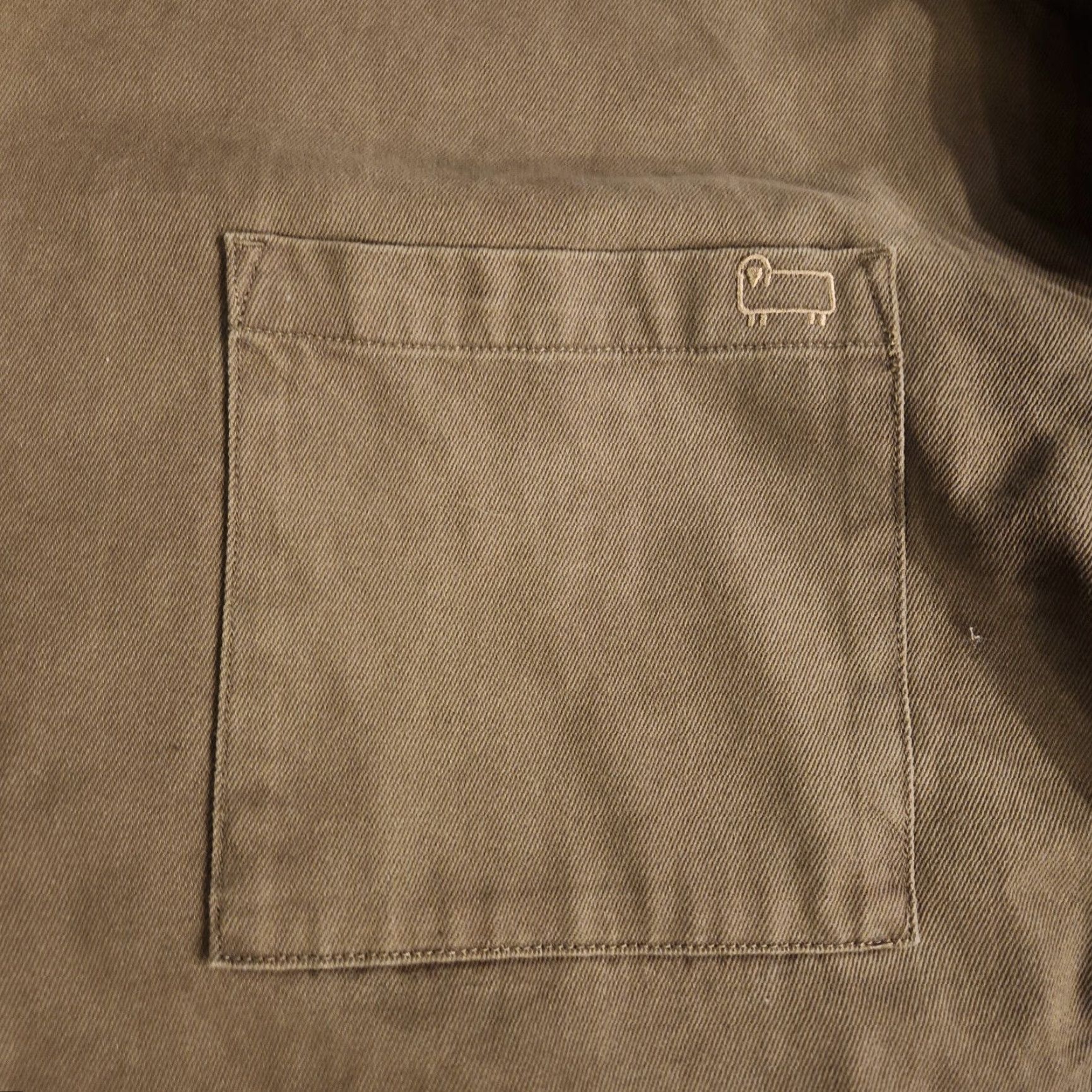 Vintage Woolrich Barn Coat Jacket Canvas Mens 3XL Olive Button Up Blanket Lined Chore Jacket Size US XXL / EU 58 / 5 - 3 Thumbnail