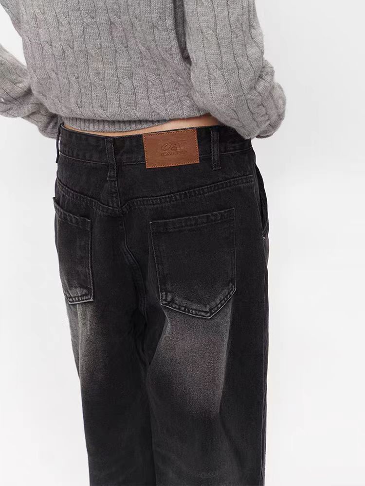 Designer × Jean × Vintage High Street Washed Vintage Y2K Relaxed Jeans Size US 32 / EU 48 - 4 Thumbnail