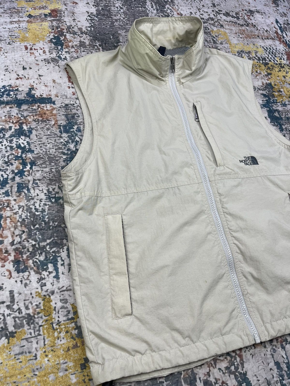 The North Face The North Face Nylon Beige Outerwear Vest Size US M / EU 48-50 / 2 - 2 Thumbnail
