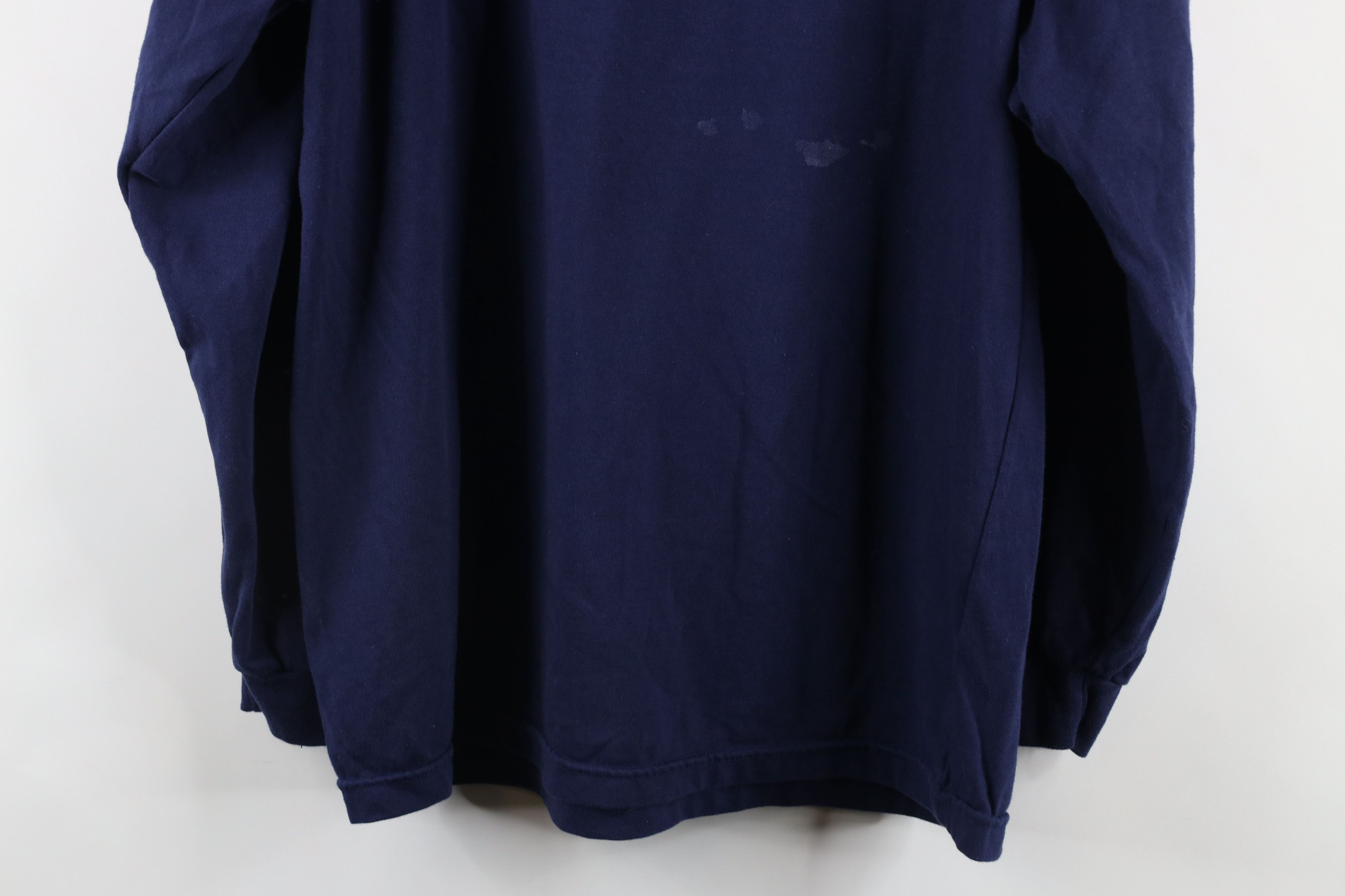Vintage Vintage 90s Streetwear Blank Mock Neck Long Sleeve T-Shirt Size US M / EU 48-50 / 2 - 8 Thumbnail