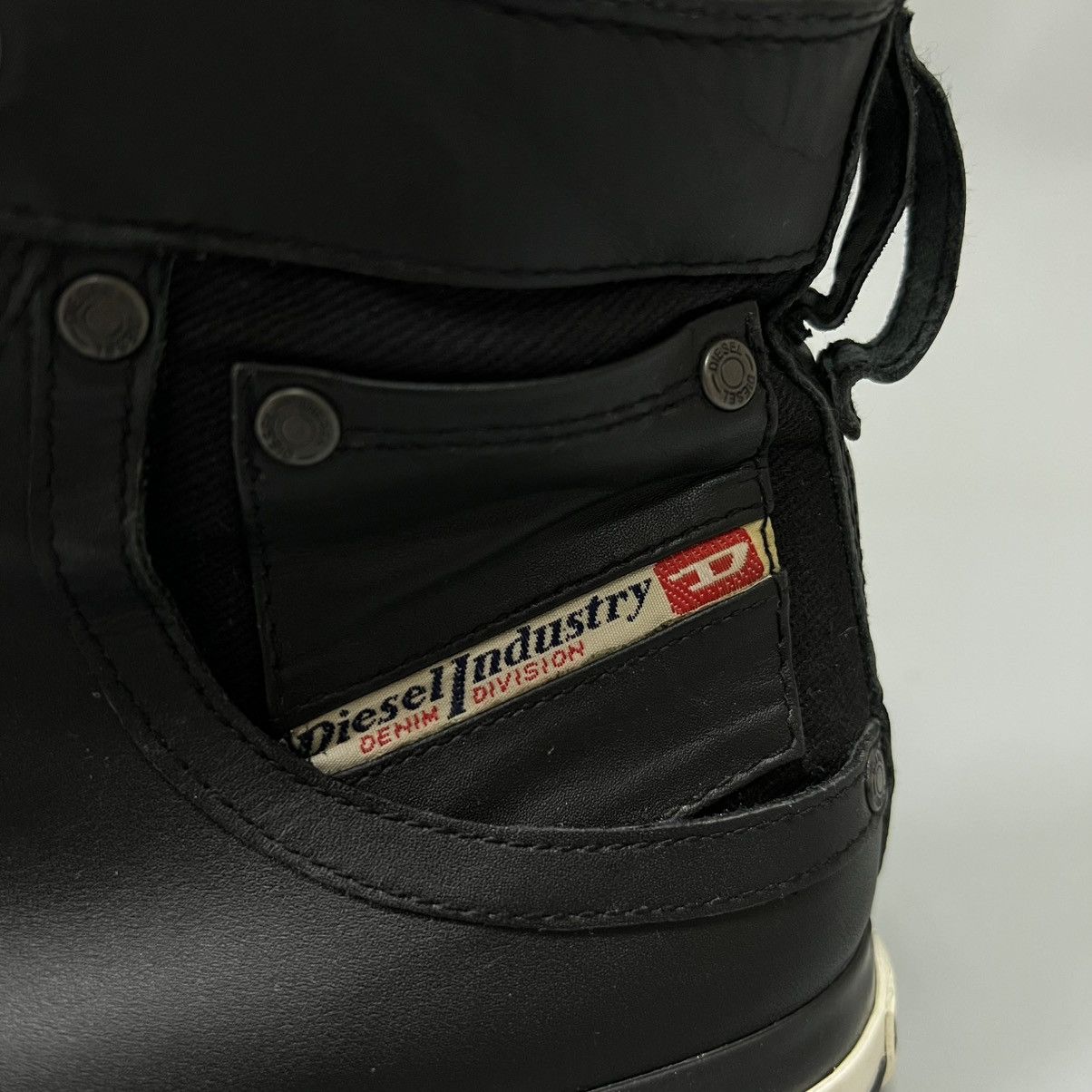 Diesel Diesel Avant Garde Leather Shoes y2k high trainers vintage Size US 12 / EU 45 - 19 Thumbnail