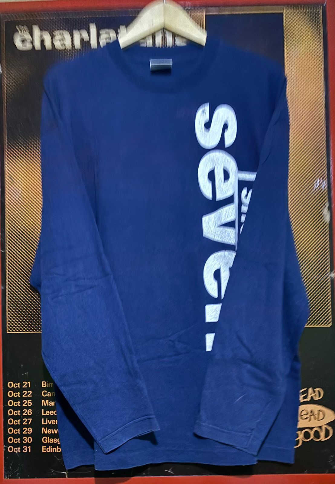 Band Tees Vintage shed seven britpop,pulp,radiohead,oasis Size US XL / EU 56 / 4 - 5 Thumbnail