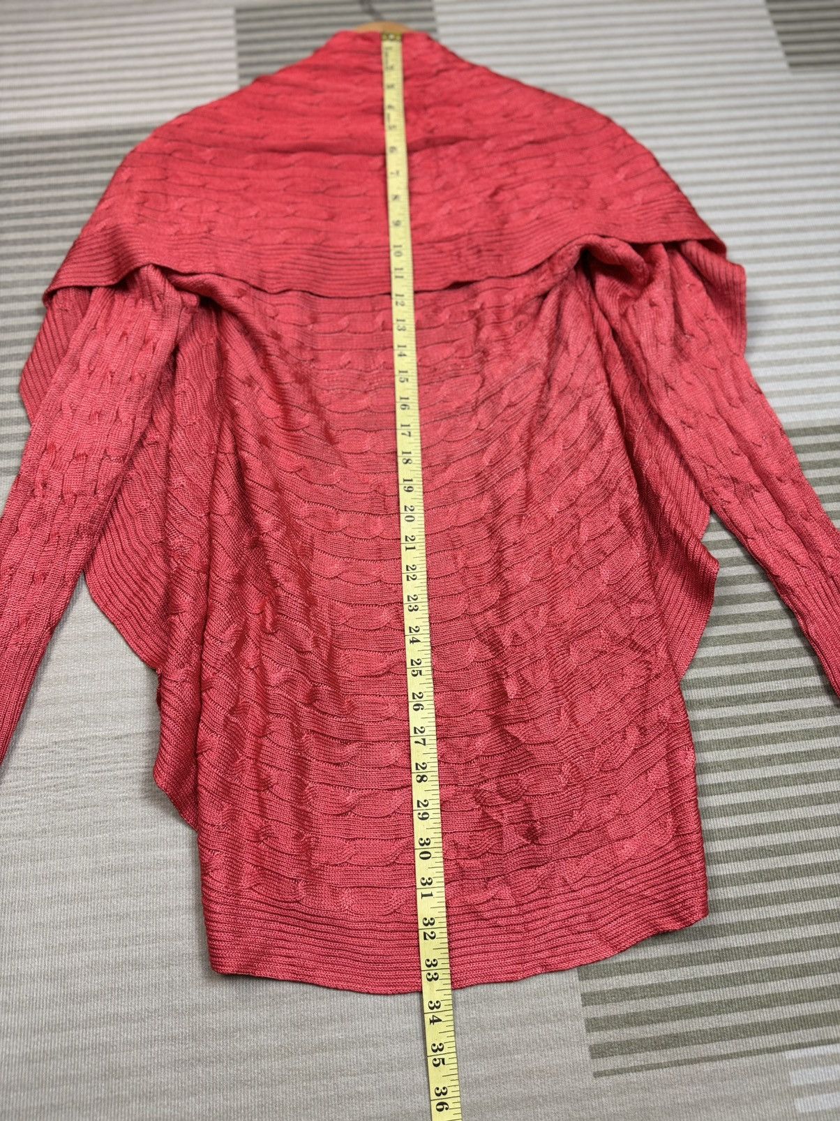 Ralph Lauren Ralph Lauren Cardigan Cable 100% Silk Size S / US 4 / IT 40 - 7 Thumbnail