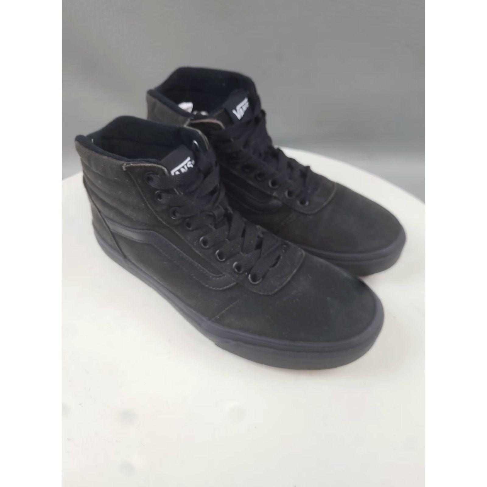 Vans VANS Men's Sk8 Hi Triple Black Shoes Size 8.5 Canvas High Top Skateboard Sneakers Size US M / EU 48-50 / 2 - 2 Thumbnail