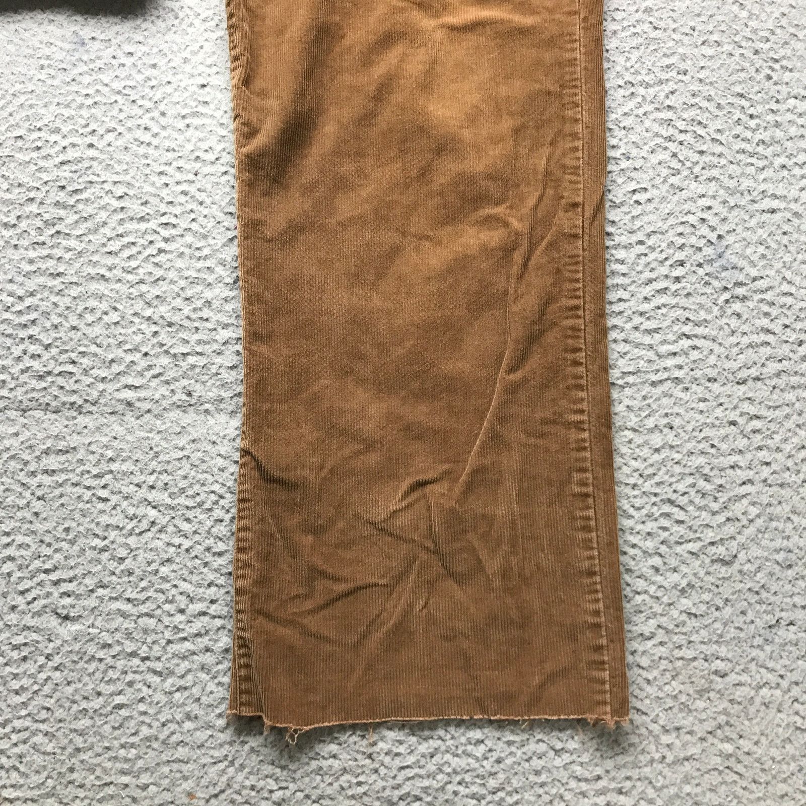 Polo Ralph Lauren Vintage Polo Ralph Lauren Corduroy Raw Hem Pants Mens 38x28 Size US 38 / EU 54 - 7 Thumbnail