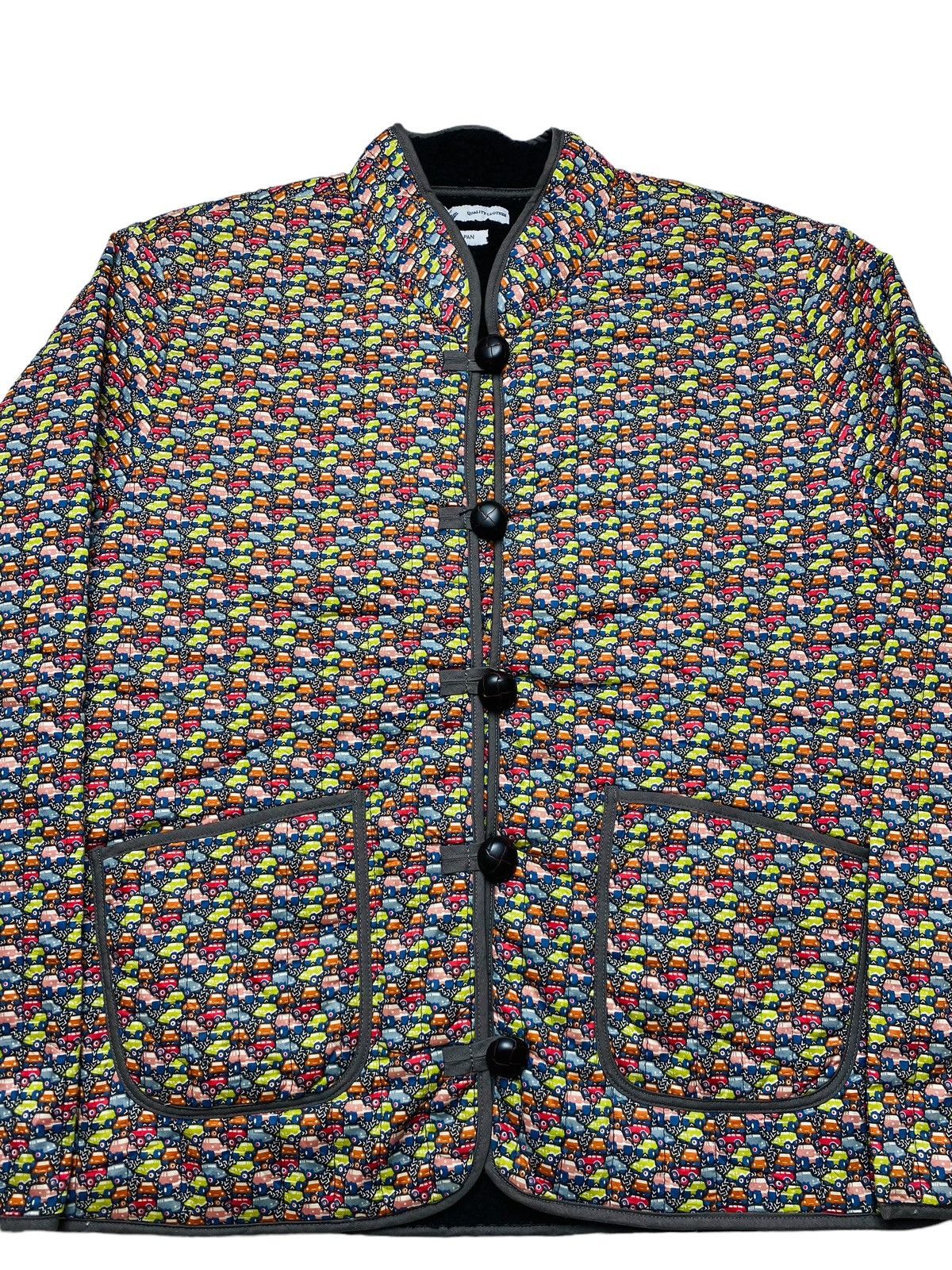 Beams Plus 2000s Beams Boy - Stitched Cars Kimono Jacket Size US M / EU 48-50 / 2 - 4 Thumbnail